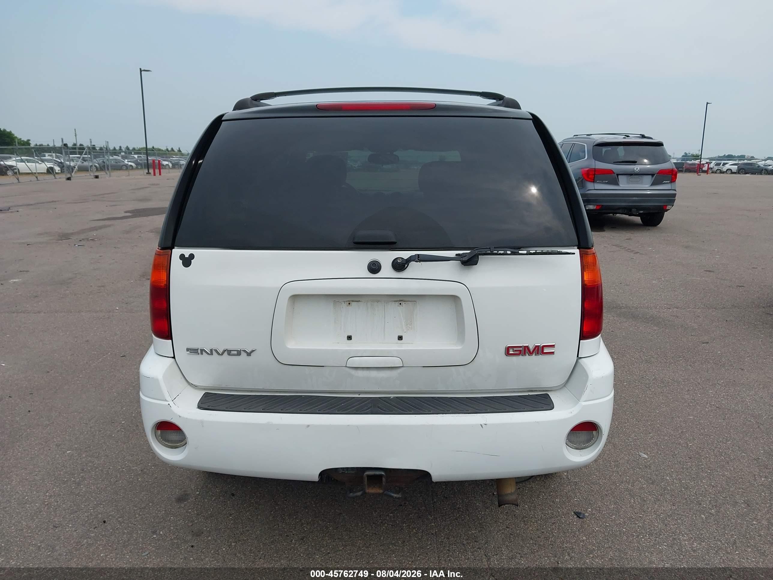 2006 Gmc Envoy Sle White vin: 1GKDT13S362210184