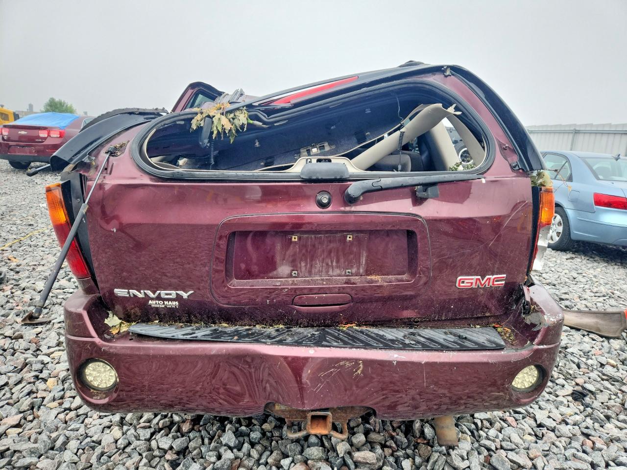 2007 Gmc Envoy Burgundy vin: 1GKDT13S372185773