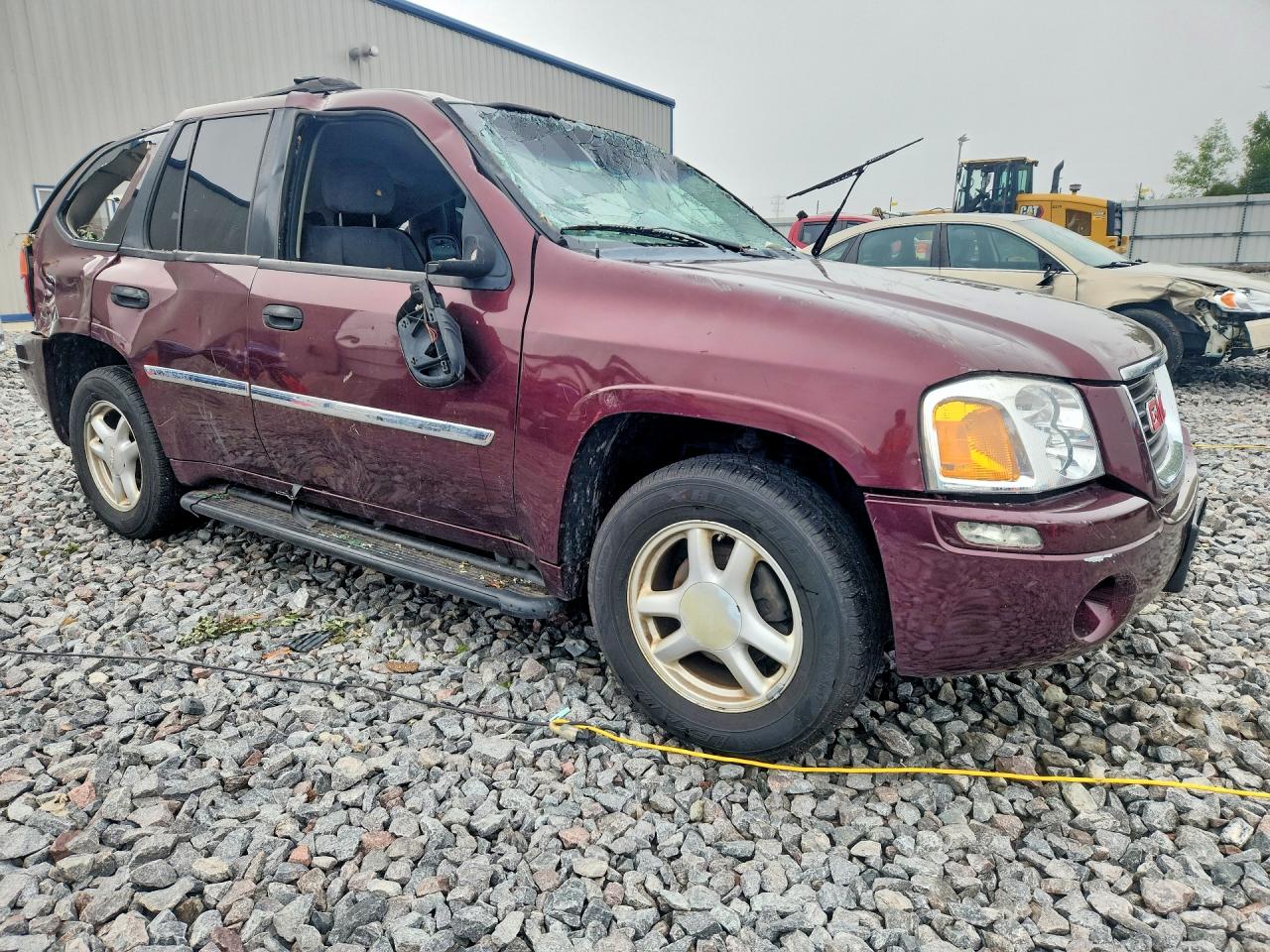 2007 Gmc Envoy Burgundy vin: 1GKDT13S372185773
