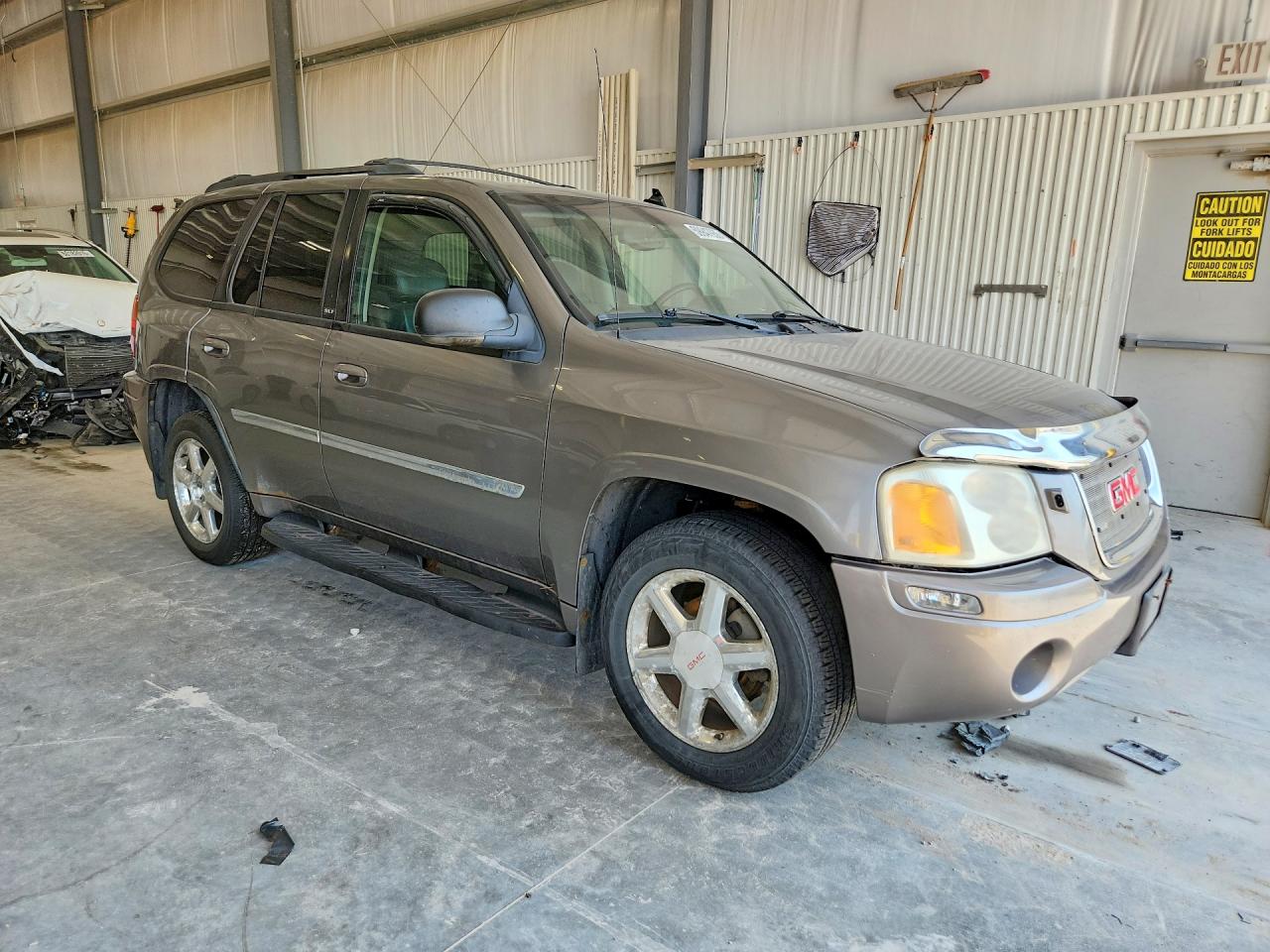 2008 Gmc Envoy Gray vin: 1GKDT13S382123503