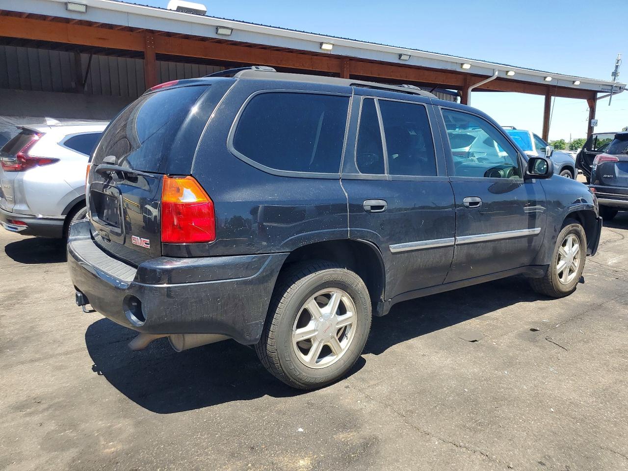 2008 Gmc Envoy Black vin: 1GKDT13S382130404