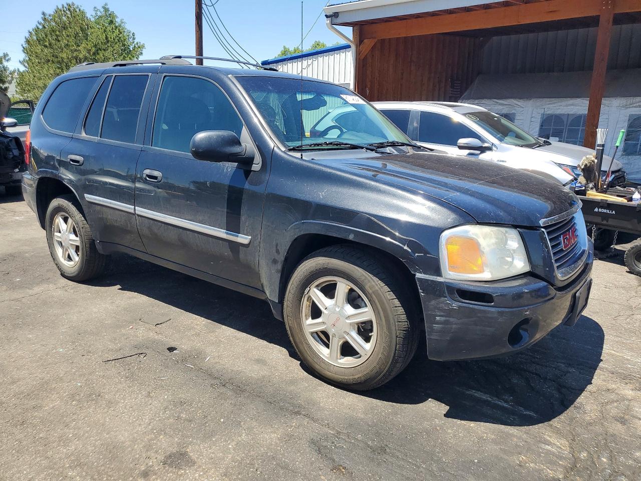 2008 Gmc Envoy Black vin: 1GKDT13S382130404