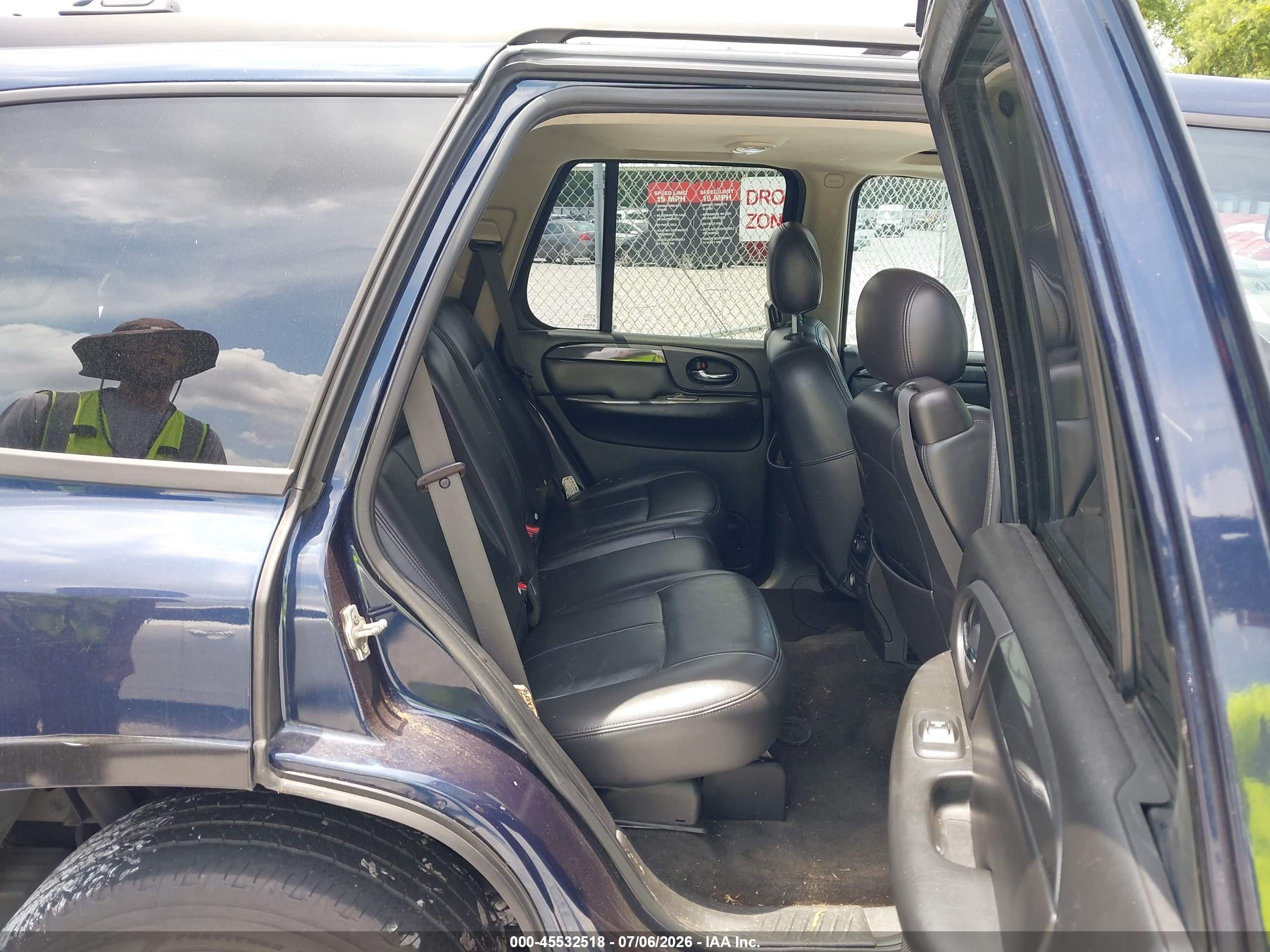 2008 Gmc Envoy Sle Blue vin: 1GKDT13S382167789