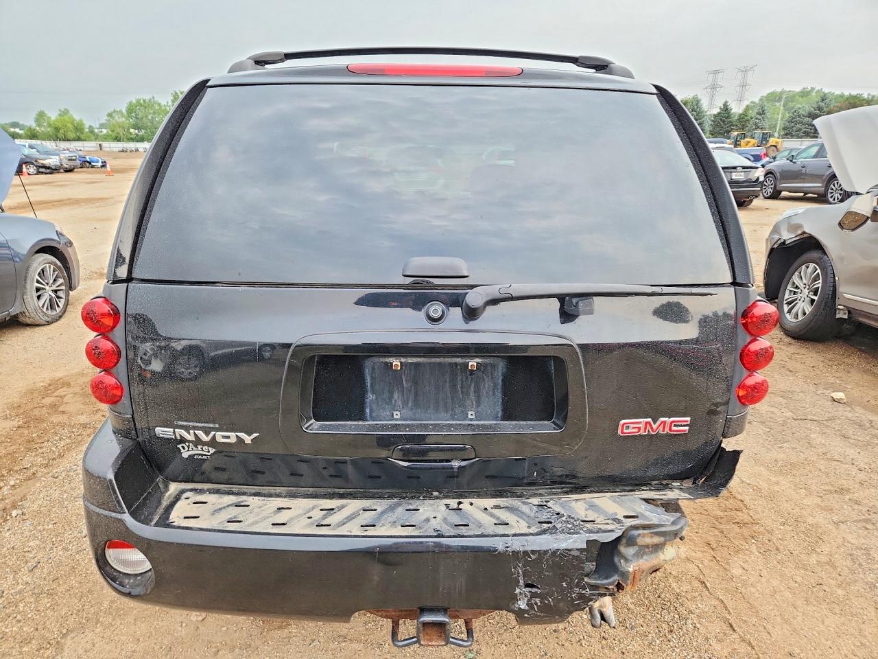 2008 Gmc Envoy Black vin: 1GKDT13S382252633