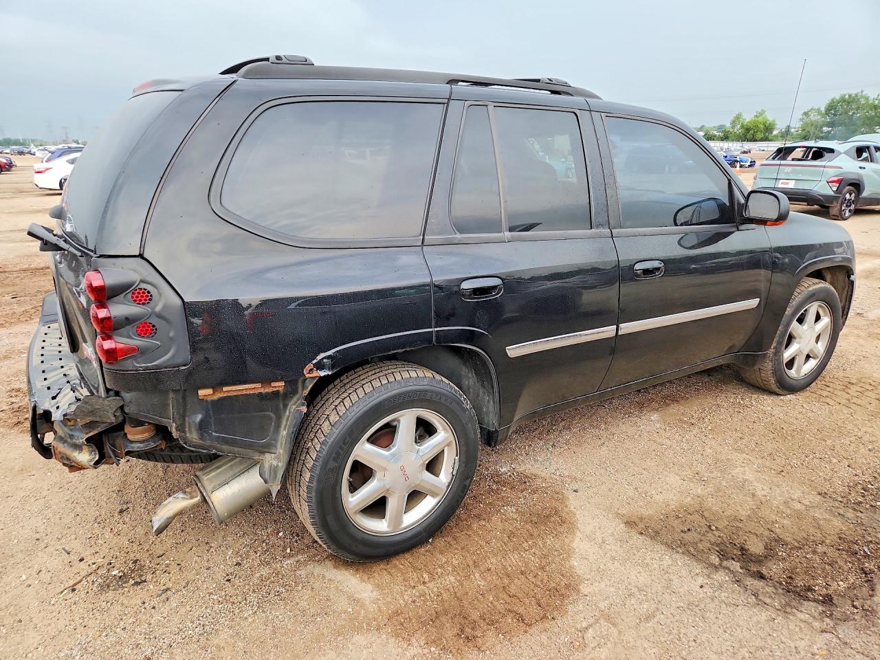 2008 Gmc Envoy Black vin: 1GKDT13S382252633