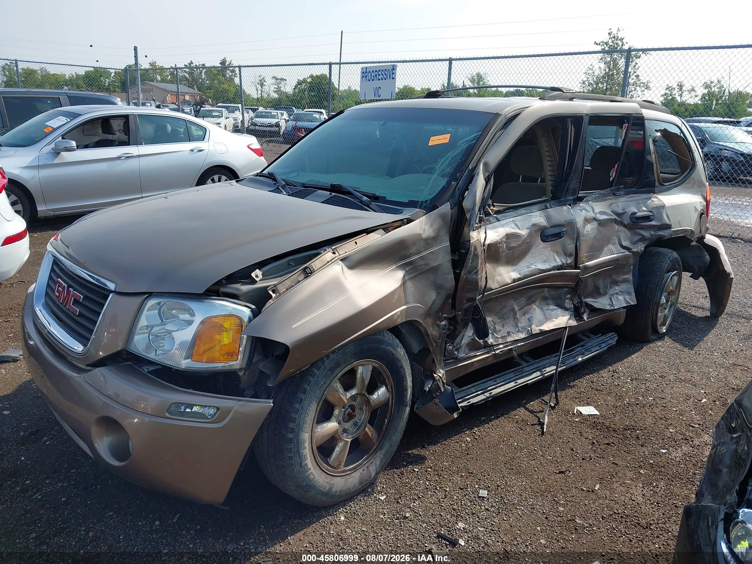 2002 Gmc Envoy Sle Коричневый vin: 1GKDT13S422358547