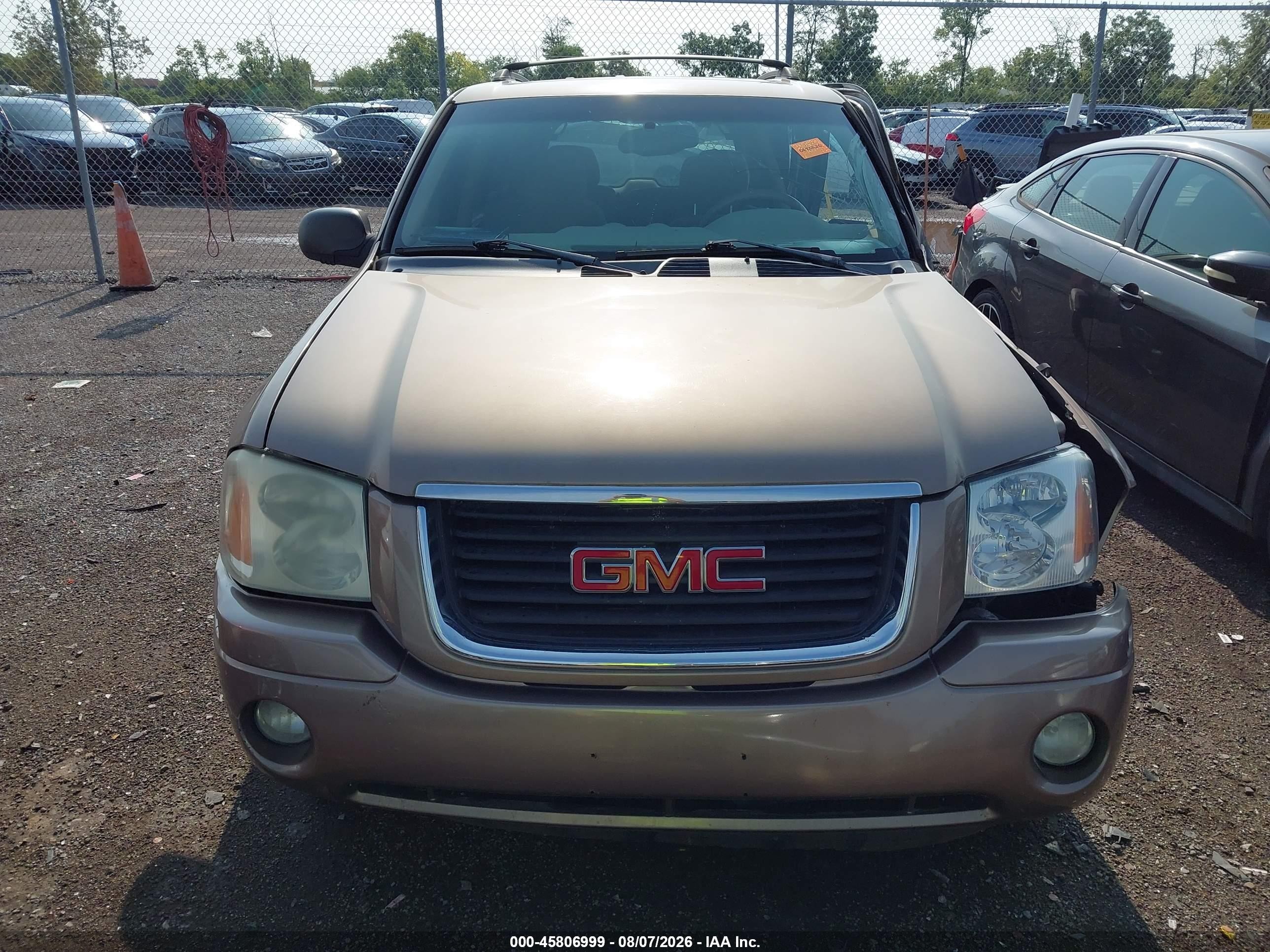2002 Gmc Envoy Sle Коричневый vin: 1GKDT13S422358547