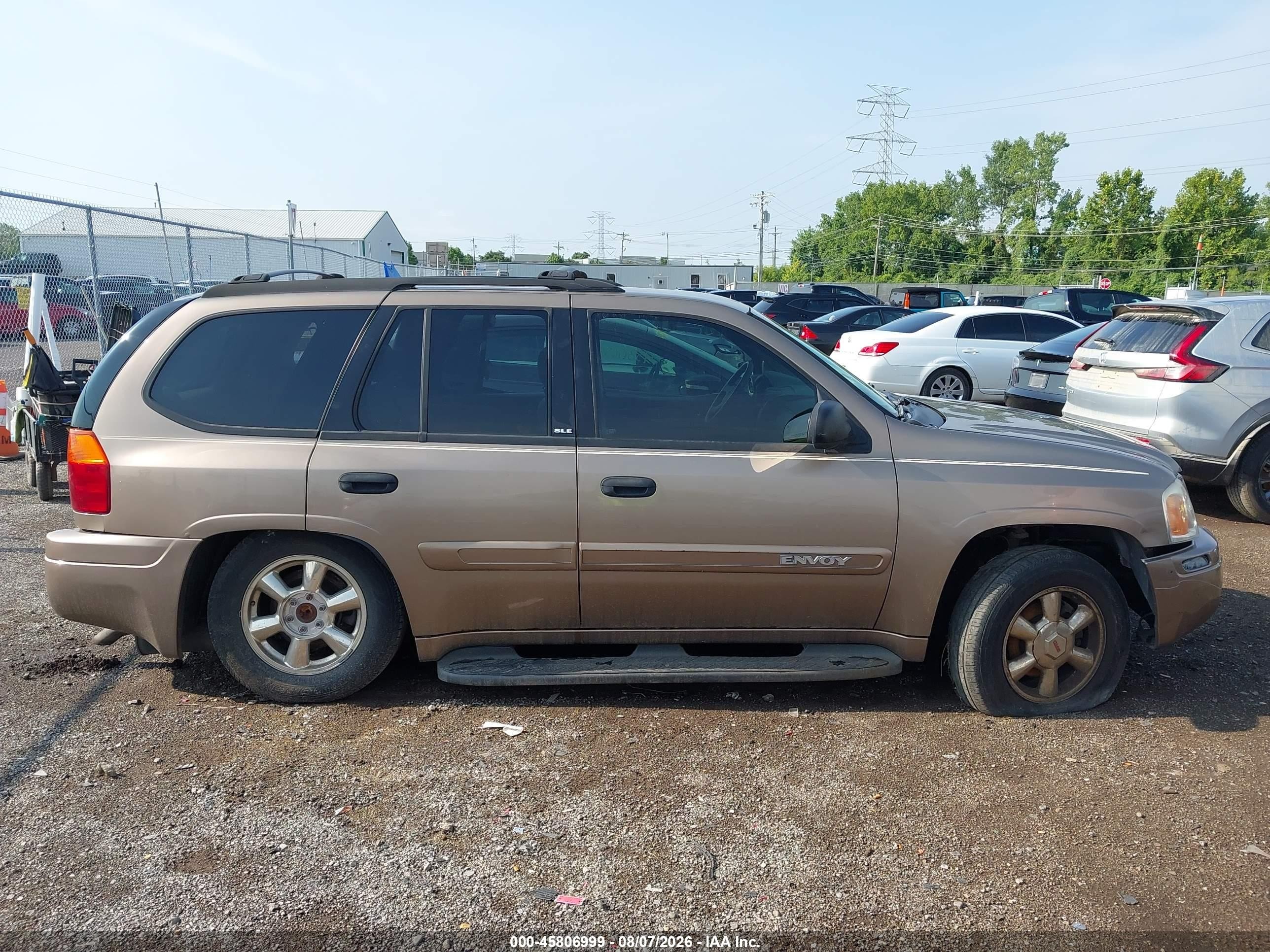 2002 Gmc Envoy Sle Коричневый vin: 1GKDT13S422358547