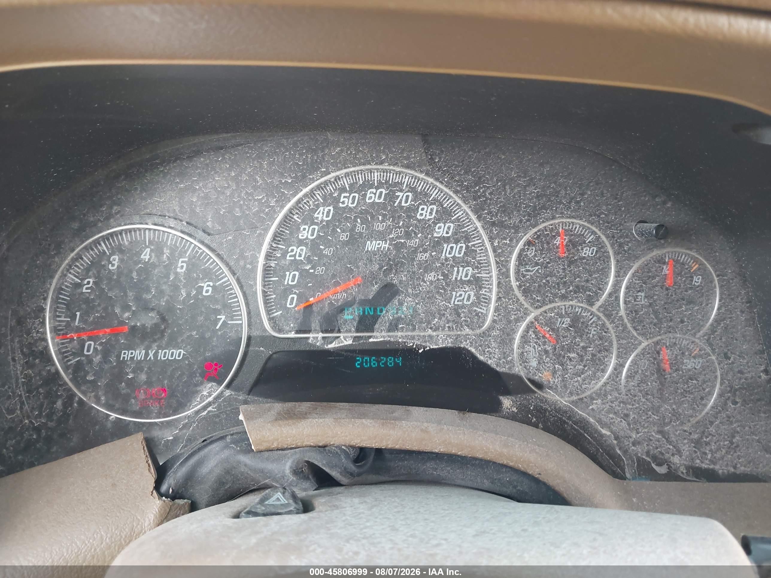 2002 Gmc Envoy Sle Коричневый vin: 1GKDT13S422358547