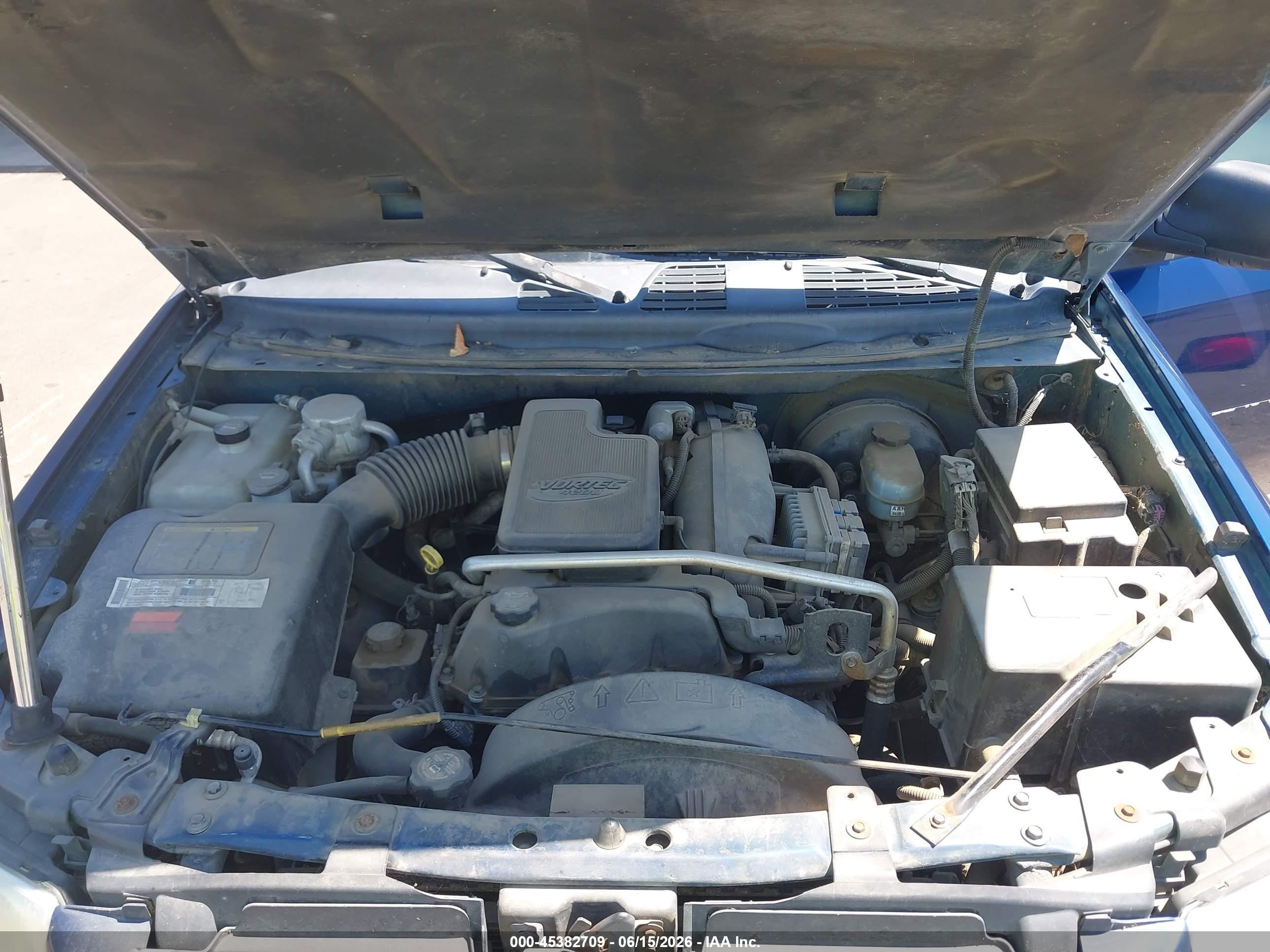 2003 Gmc Envoy Sle Синий vin: 1GKDT13S432404265