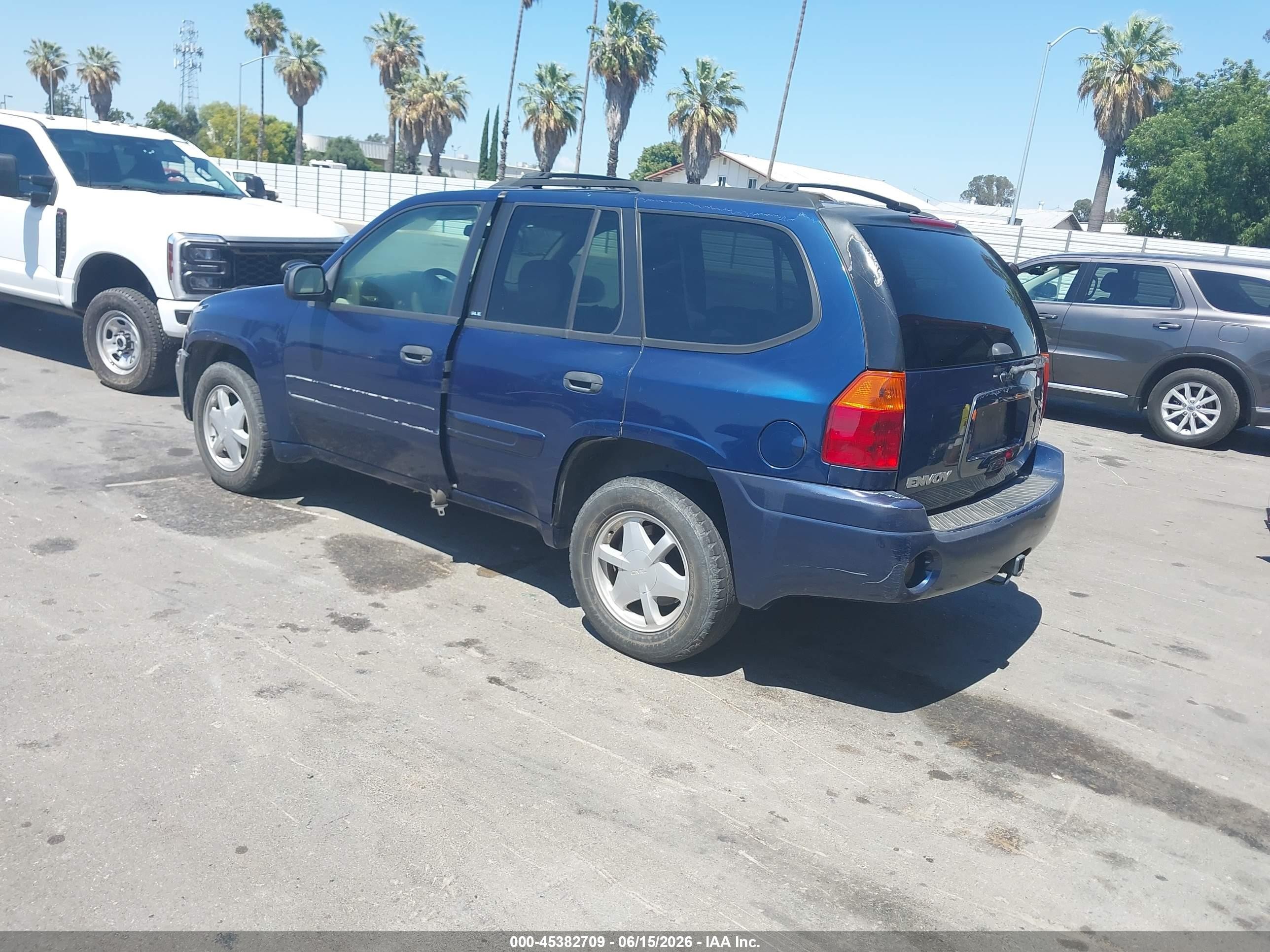 2003 Gmc Envoy Sle Синий vin: 1GKDT13S432404265