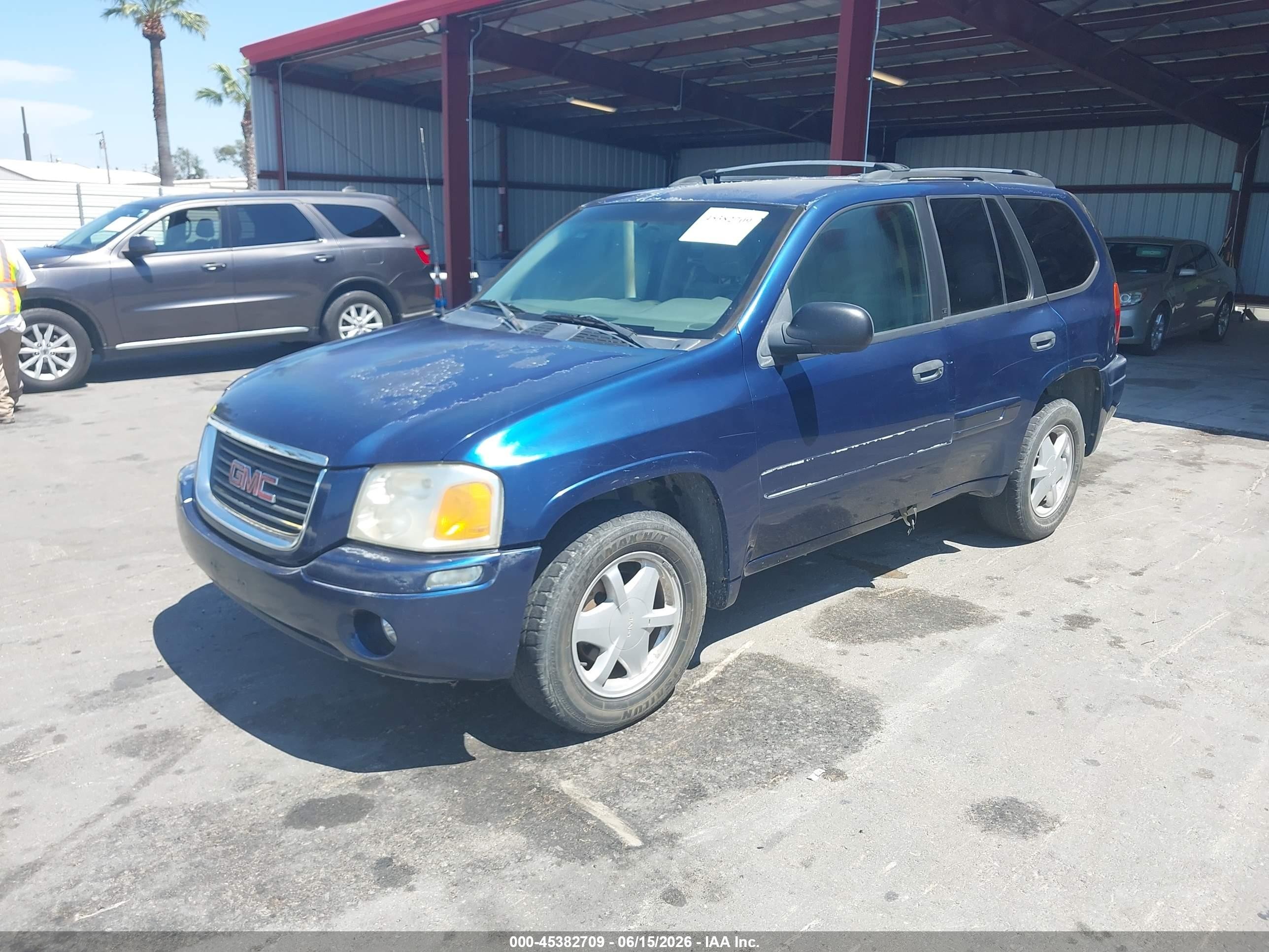 2003 Gmc Envoy Sle Синий vin: 1GKDT13S432404265