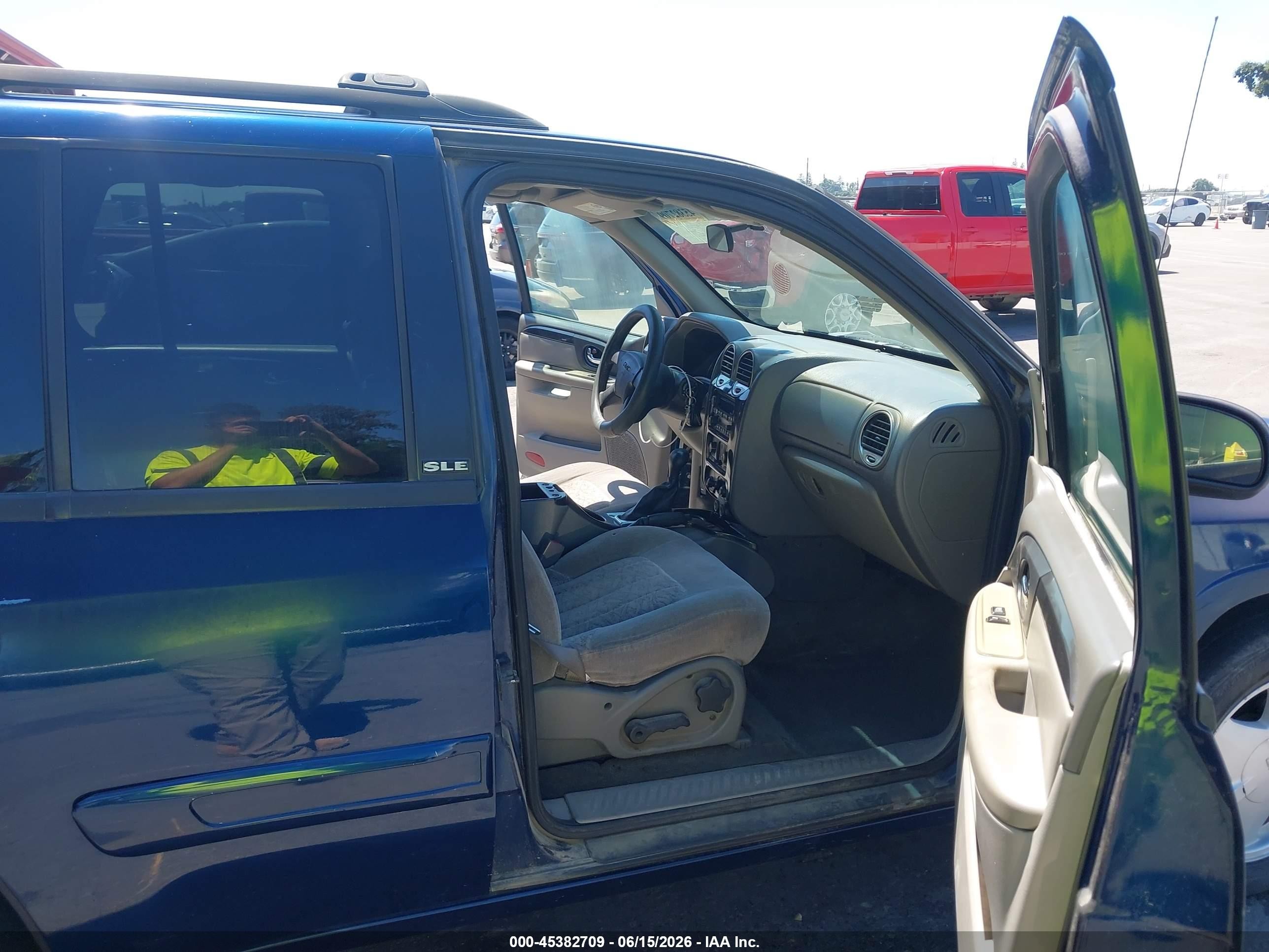 2003 Gmc Envoy Sle Синий vin: 1GKDT13S432404265