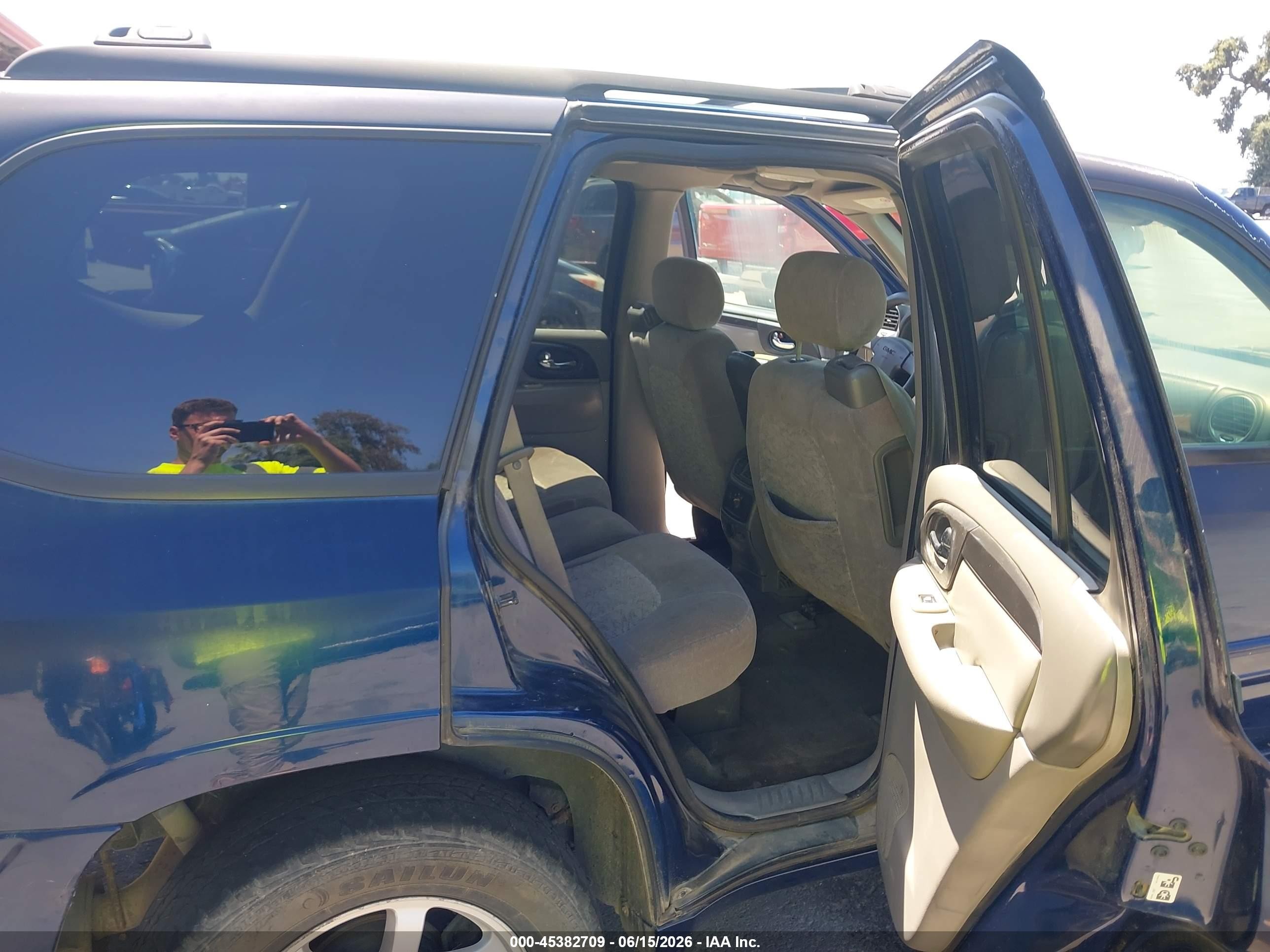 2003 Gmc Envoy Sle Синий vin: 1GKDT13S432404265