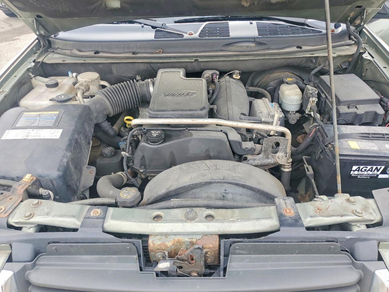 2004 Gmc Envoy Green vin: 1GKDT13S442181887