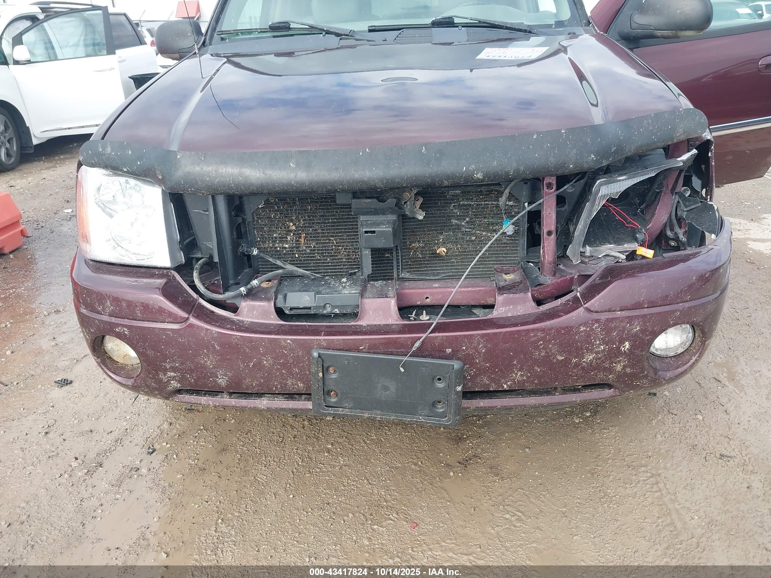 2006 Gmc Envoy Slt Maroon vin: 1GKDT13S462126097