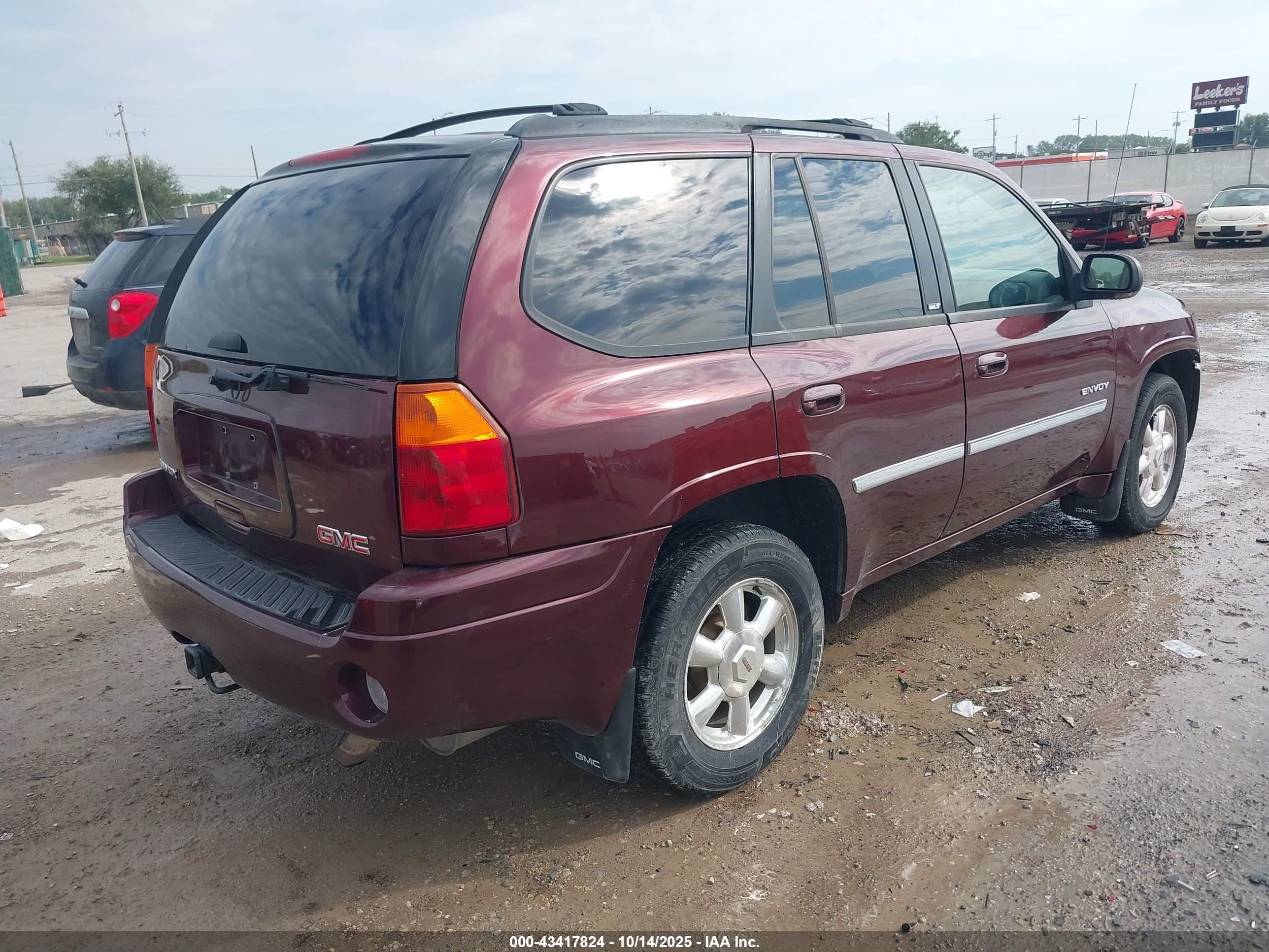 2006 Gmc Envoy Slt Maroon vin: 1GKDT13S462126097