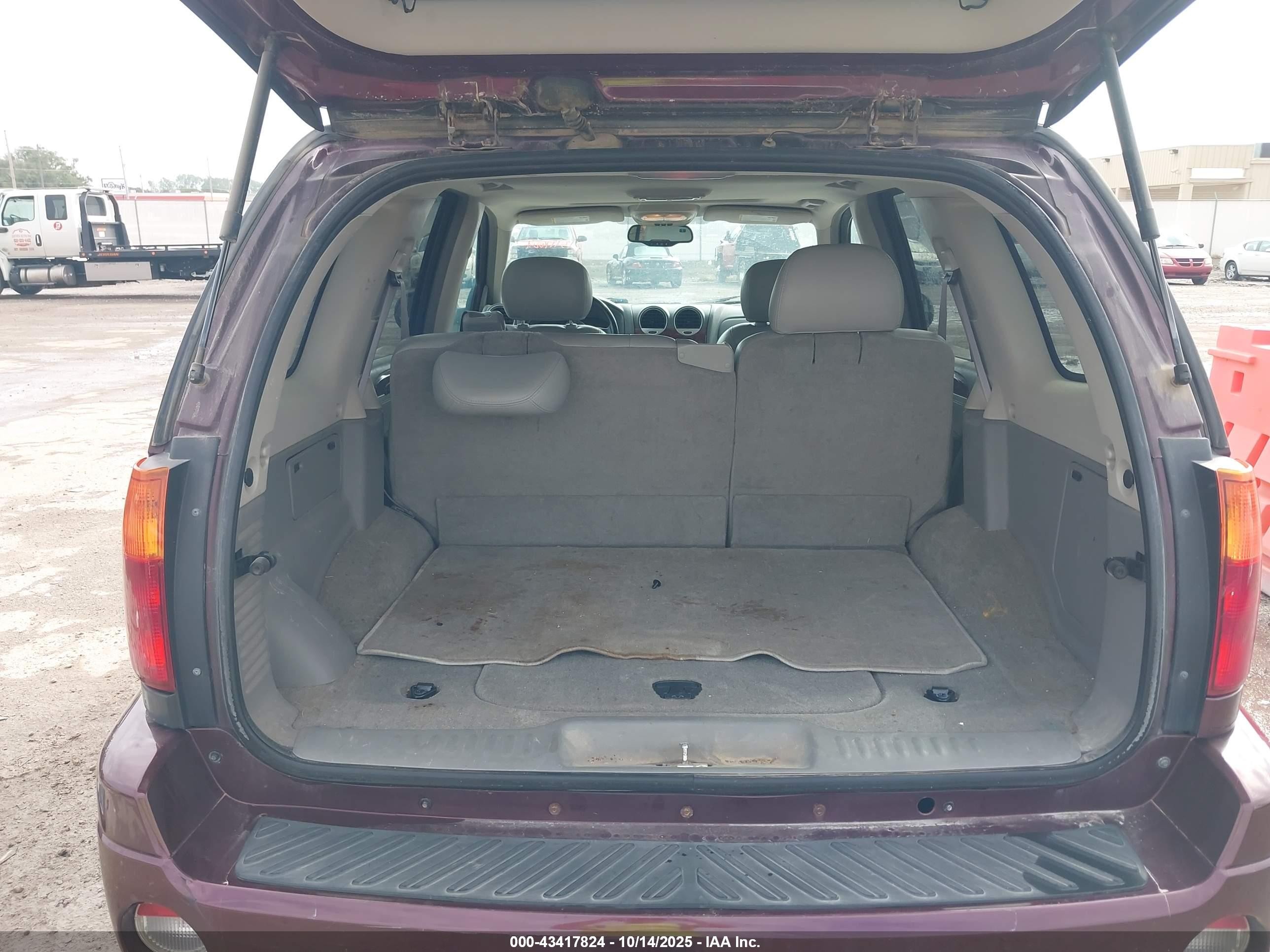 2006 Gmc Envoy Slt Maroon vin: 1GKDT13S462126097