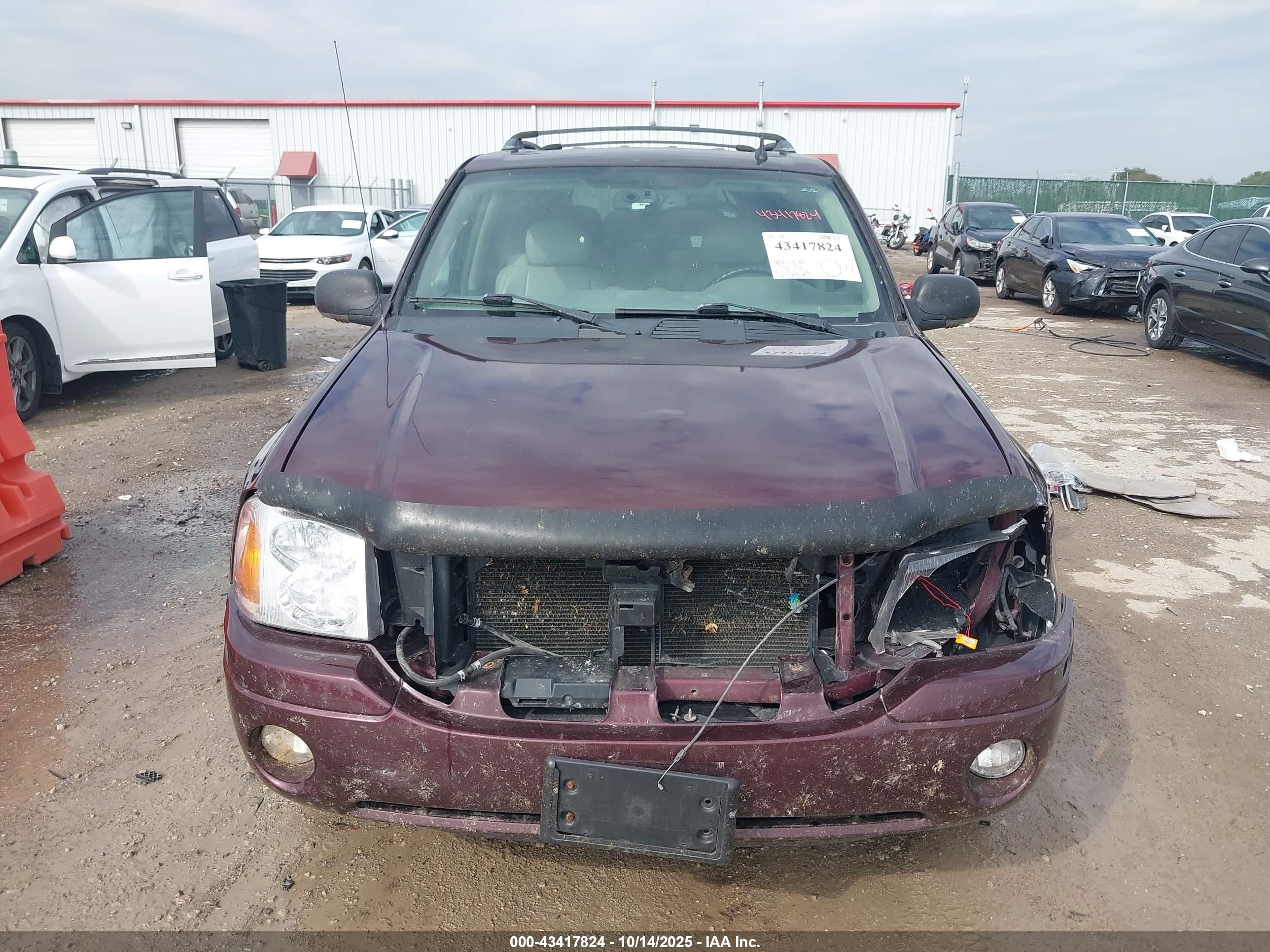 2006 Gmc Envoy Slt Maroon vin: 1GKDT13S462126097