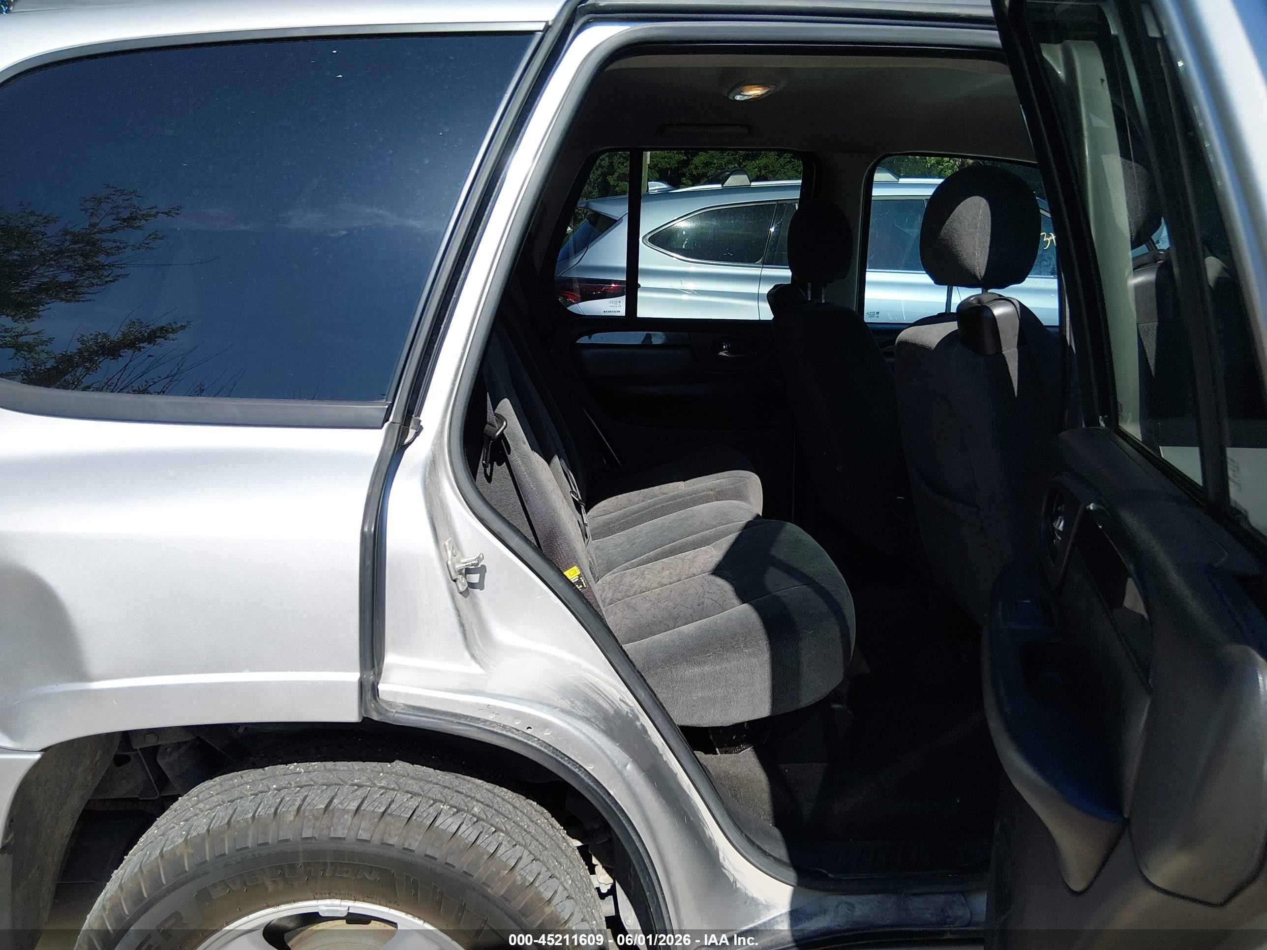2006 Gmc Envoy Sle Silver vin: 1GKDT13S462152862