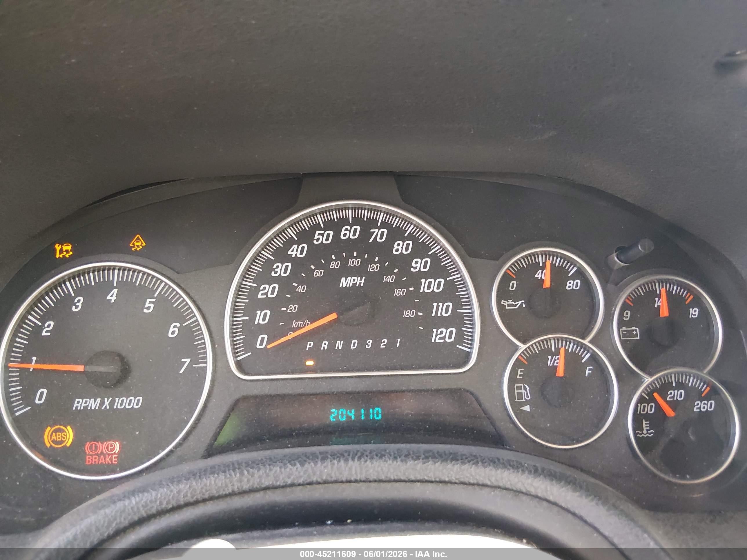 2006 Gmc Envoy Sle Silver vin: 1GKDT13S462152862