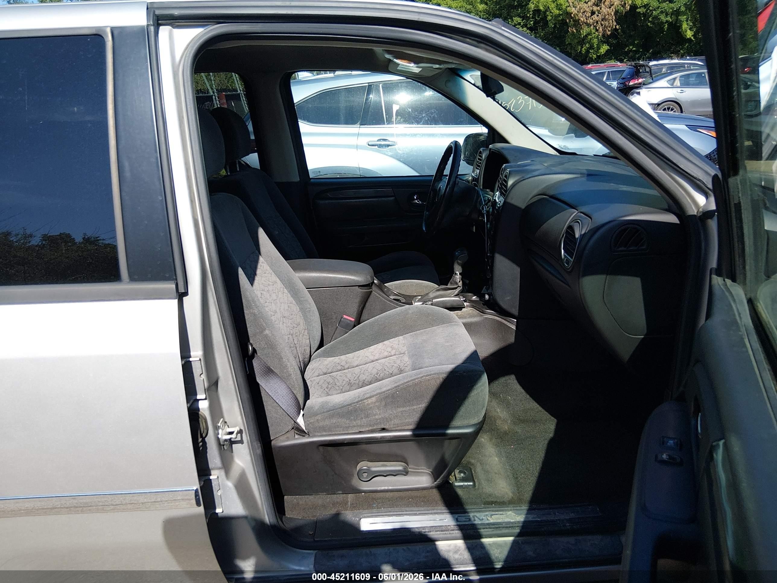 2006 Gmc Envoy Sle Silver vin: 1GKDT13S462152862