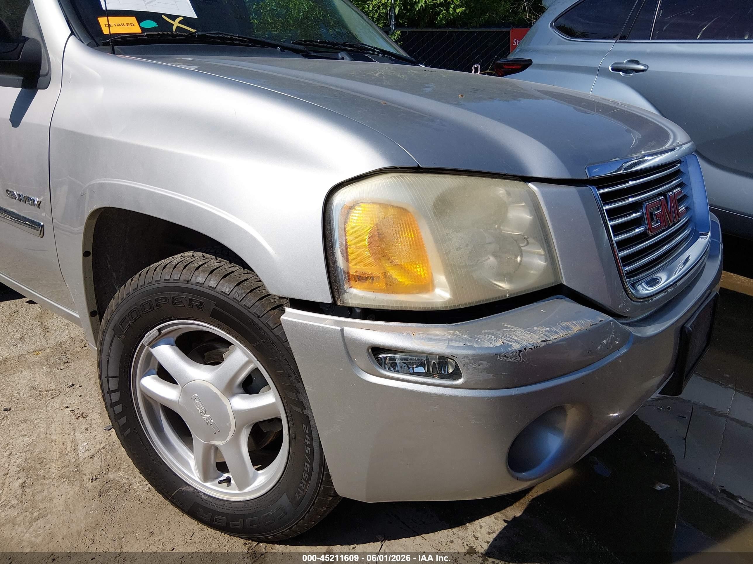 2006 Gmc Envoy Sle Silver vin: 1GKDT13S462152862