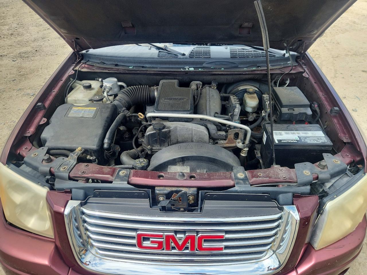 2007 Gmc Envoy Maroon vin: 1GKDT13S472104473