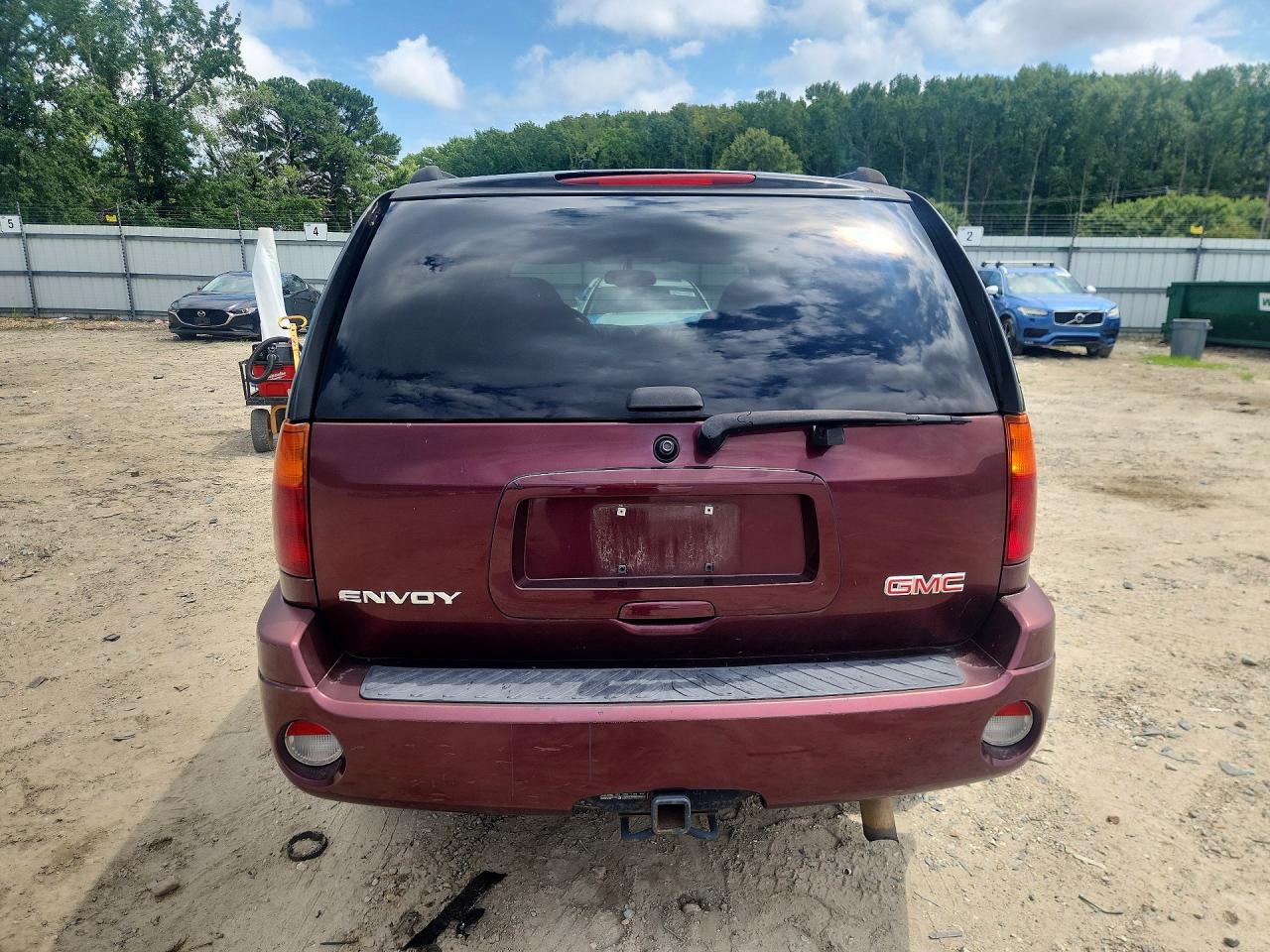2007 Gmc Envoy Maroon vin: 1GKDT13S472104473