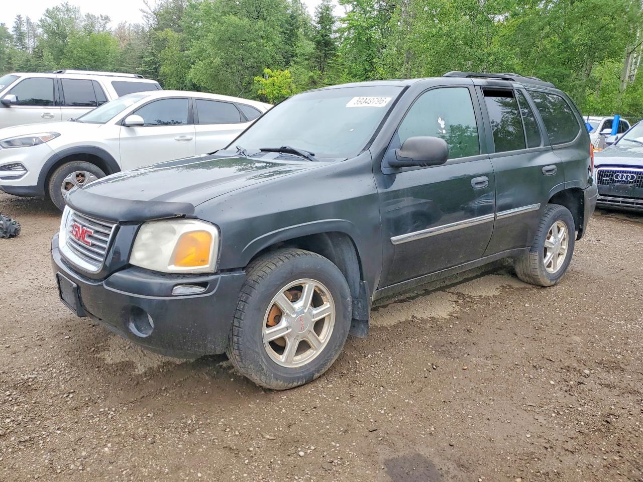2008 Gmc Envoy Black vin: 1GKDT13S482101784