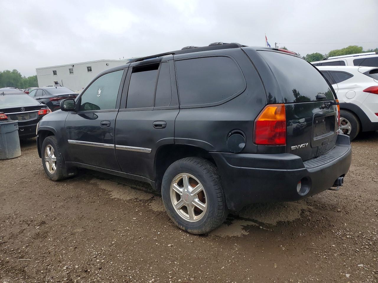 2008 Gmc Envoy Black vin: 1GKDT13S482101784