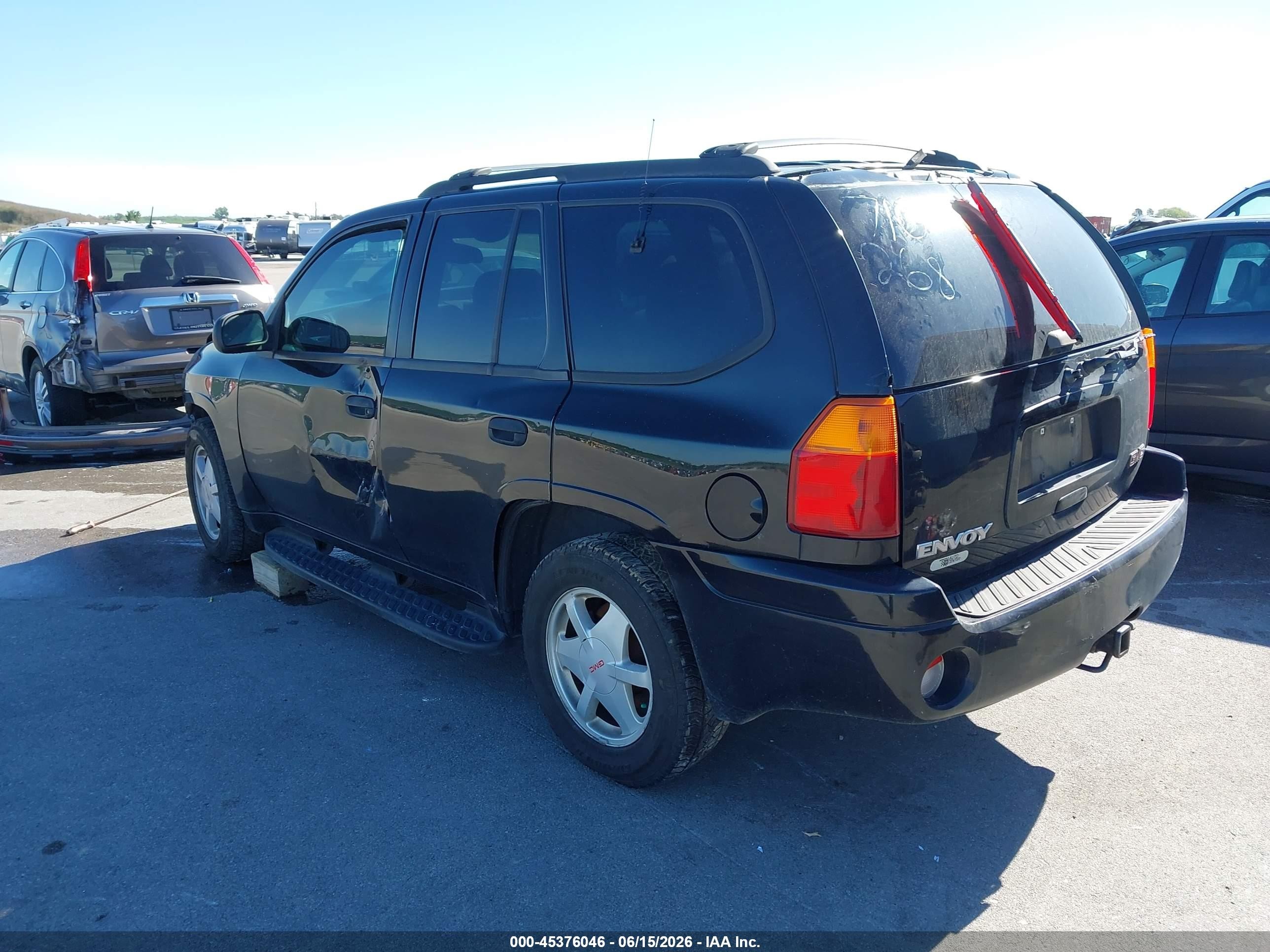 2002 Gmc Envoy Sle Black vin: 1GKDT13S522166229