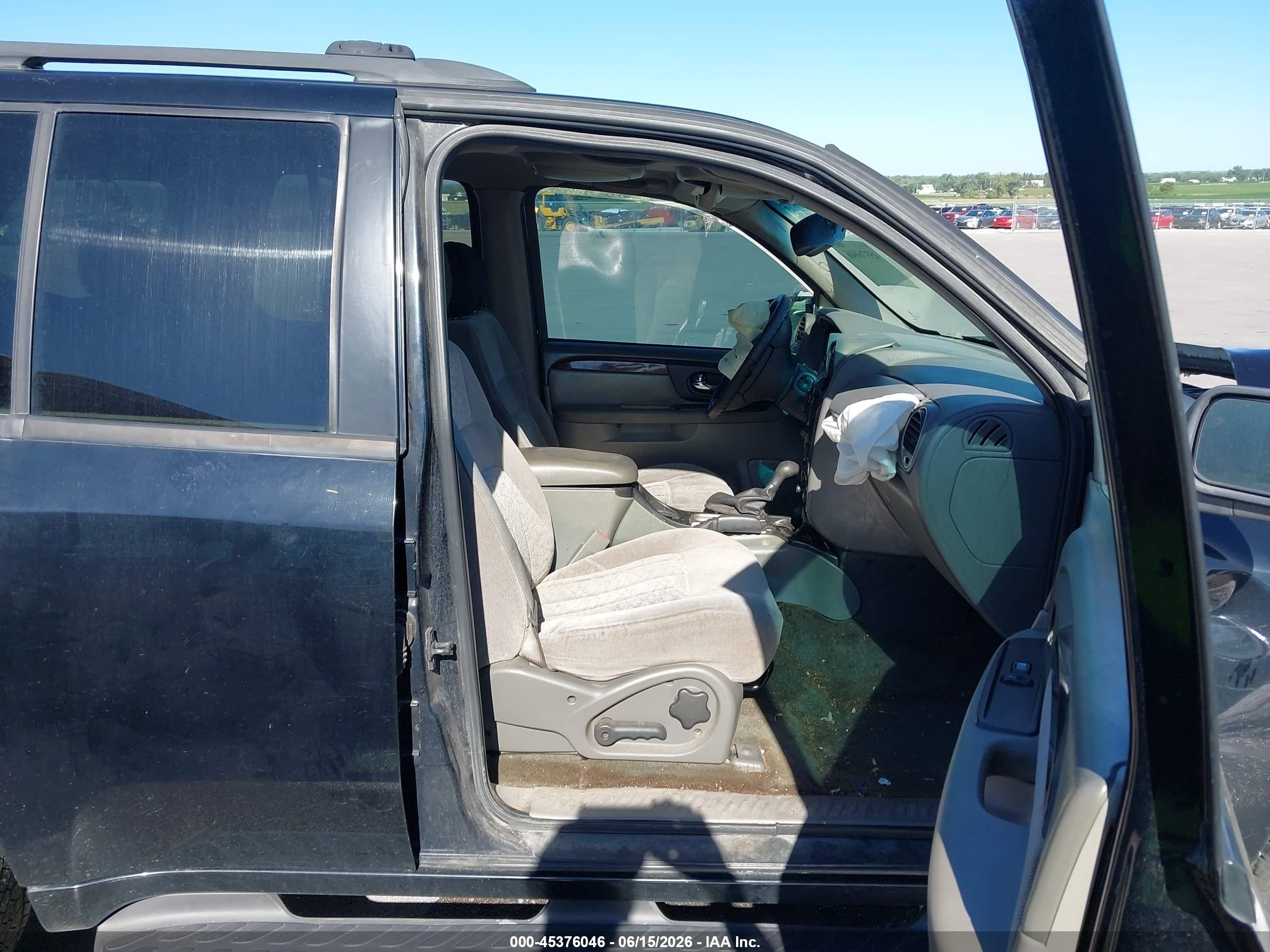 2002 Gmc Envoy Sle Black vin: 1GKDT13S522166229