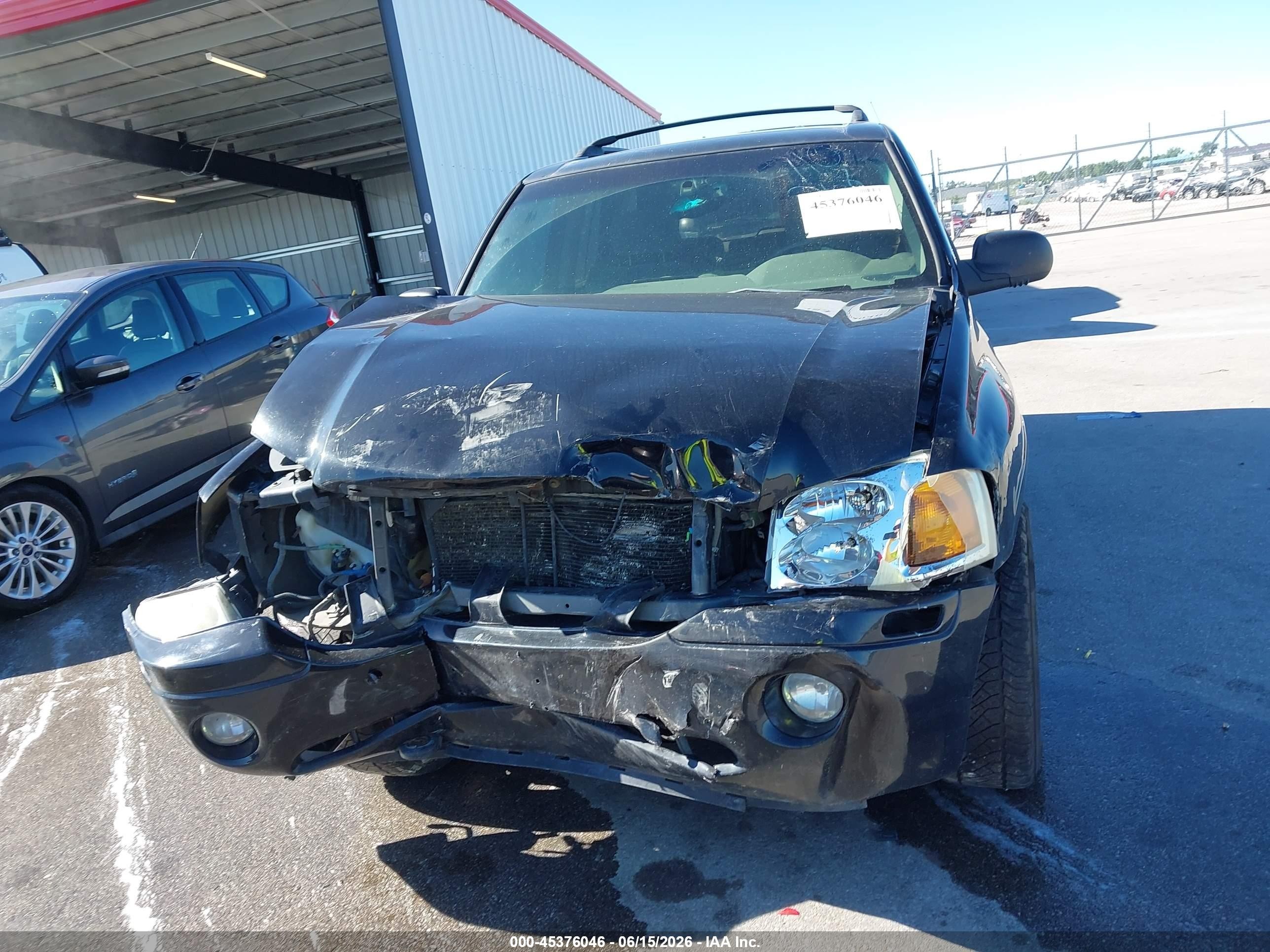 2002 Gmc Envoy Sle Black vin: 1GKDT13S522166229