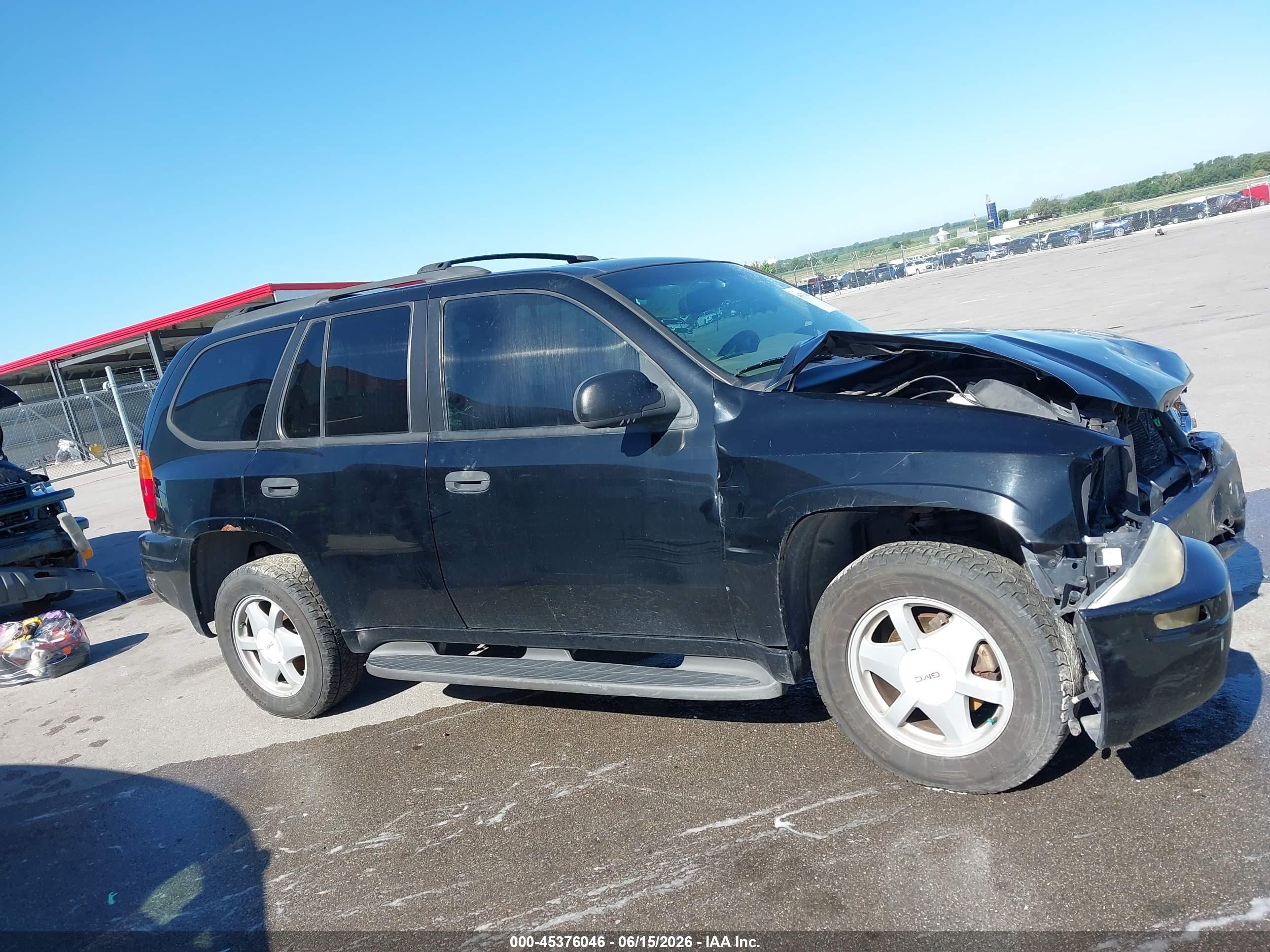 2002 Gmc Envoy Sle Black vin: 1GKDT13S522166229