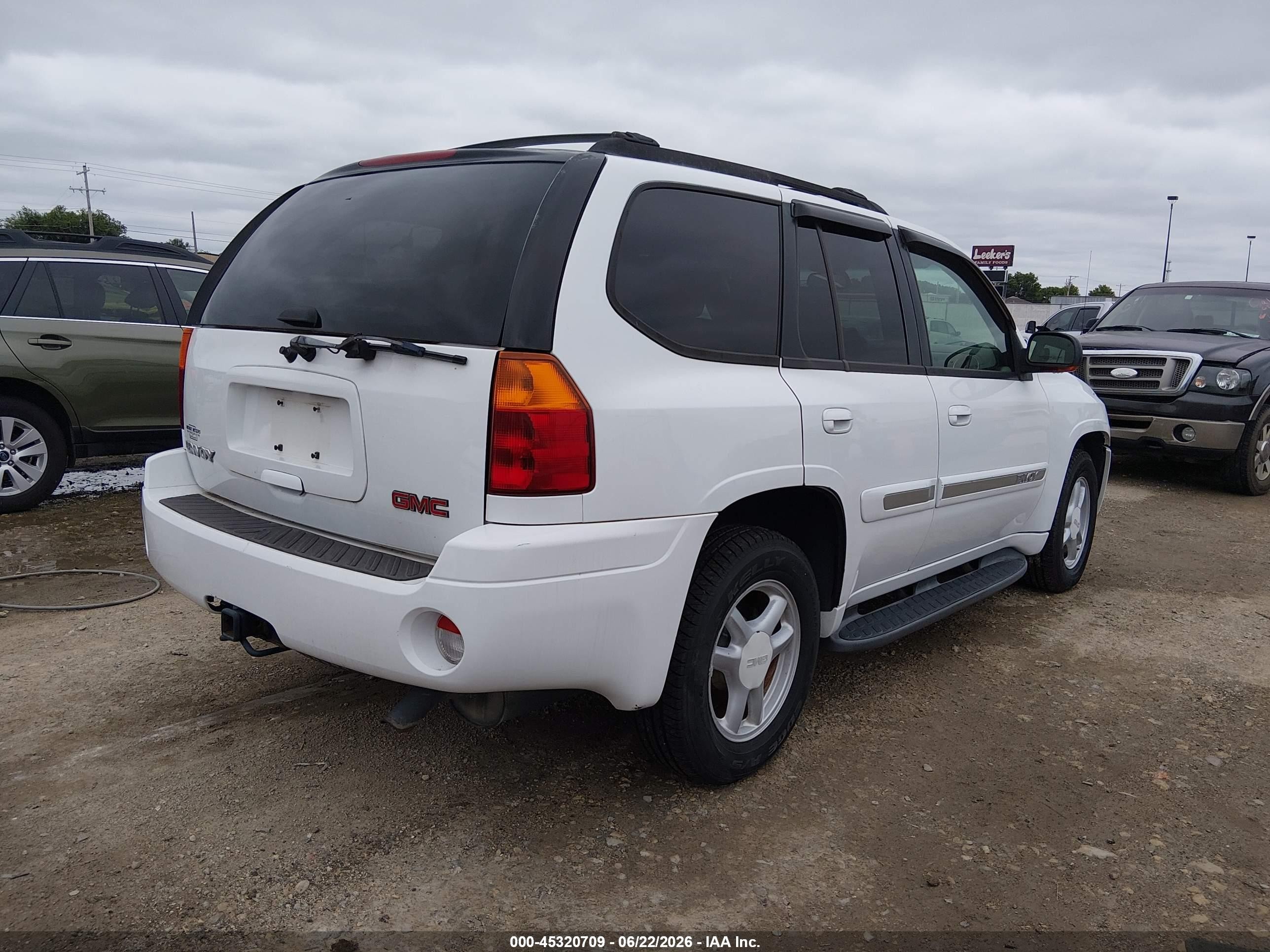 2002 Gmc Envoy Slt White vin: 1GKDT13S522362932