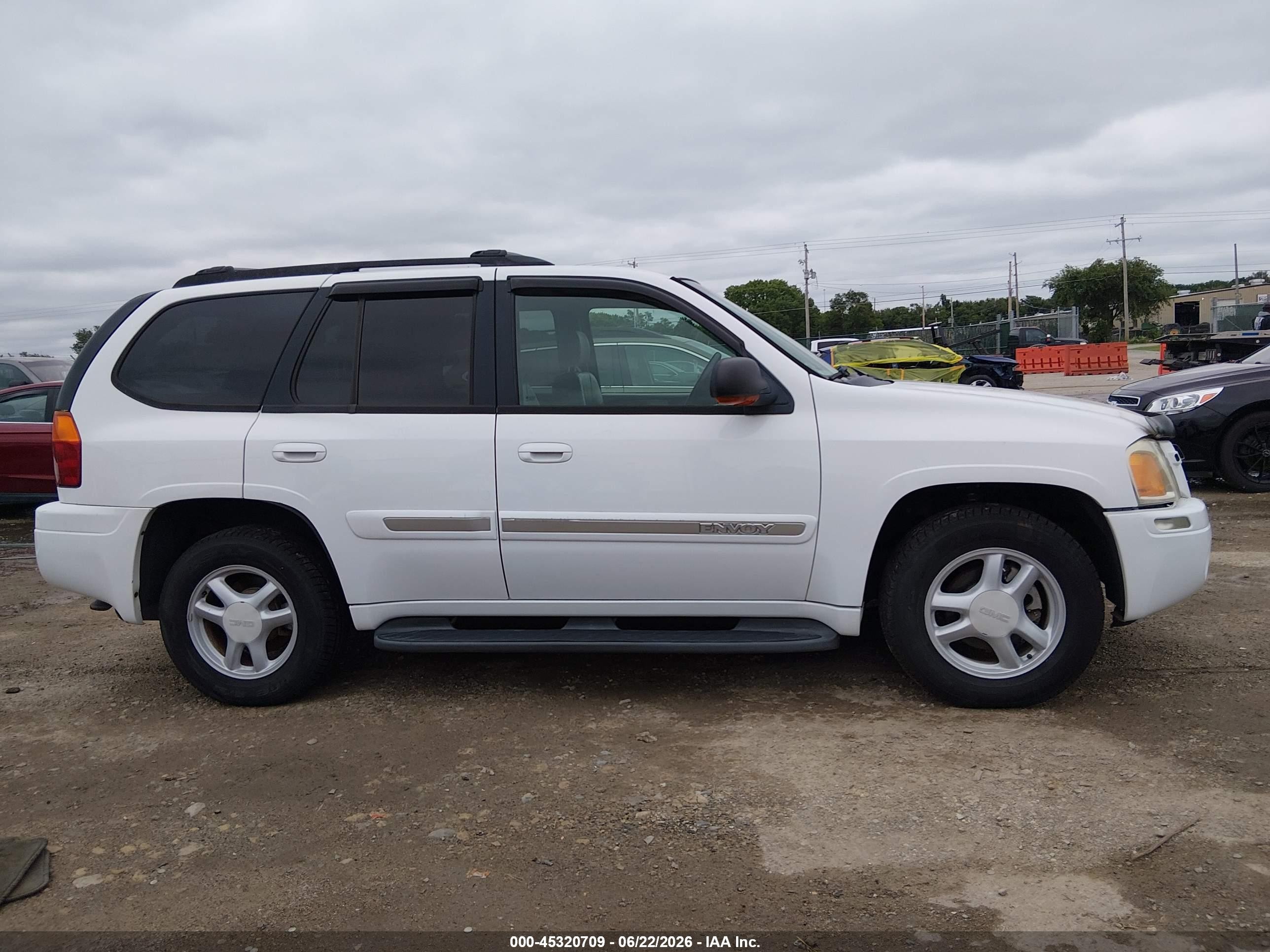 2002 Gmc Envoy Slt White vin: 1GKDT13S522362932