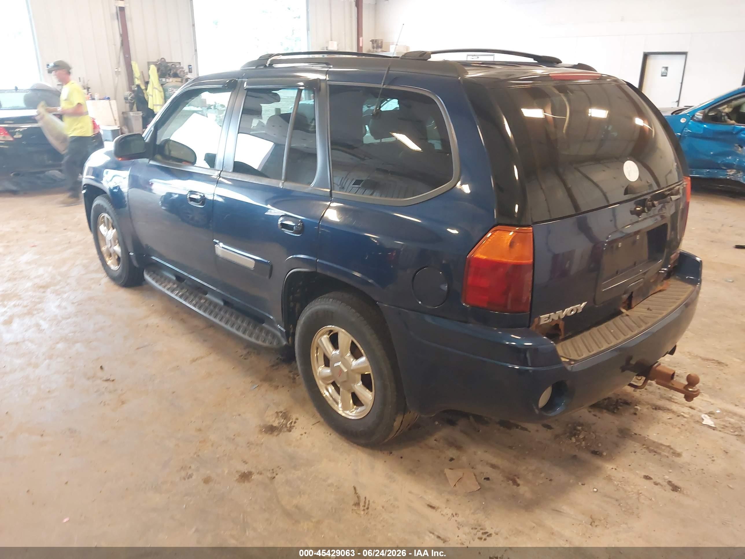 2002 Gmc Envoy Slt Blue vin: 1GKDT13S522369217