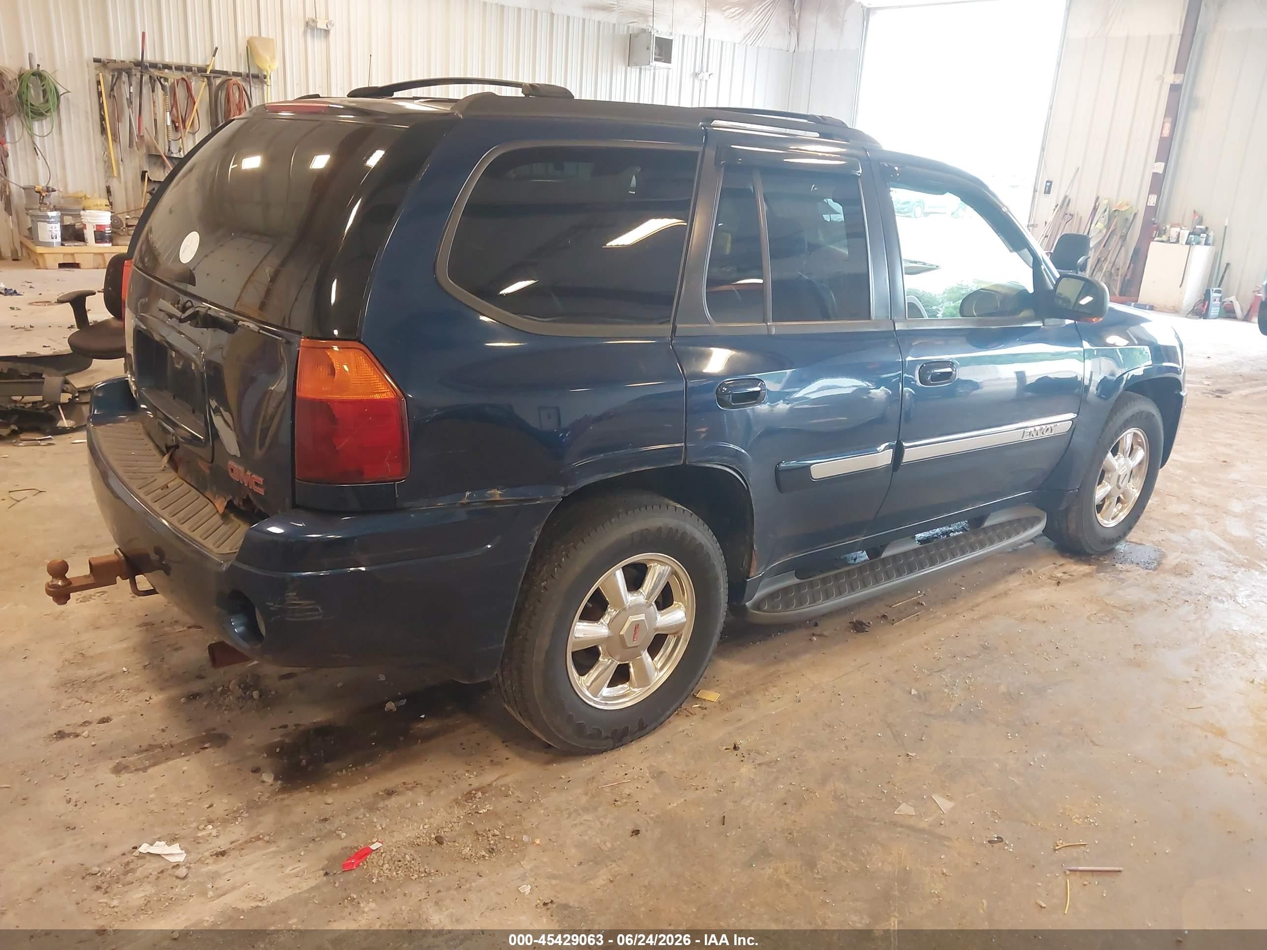 2002 Gmc Envoy Slt Blue vin: 1GKDT13S522369217