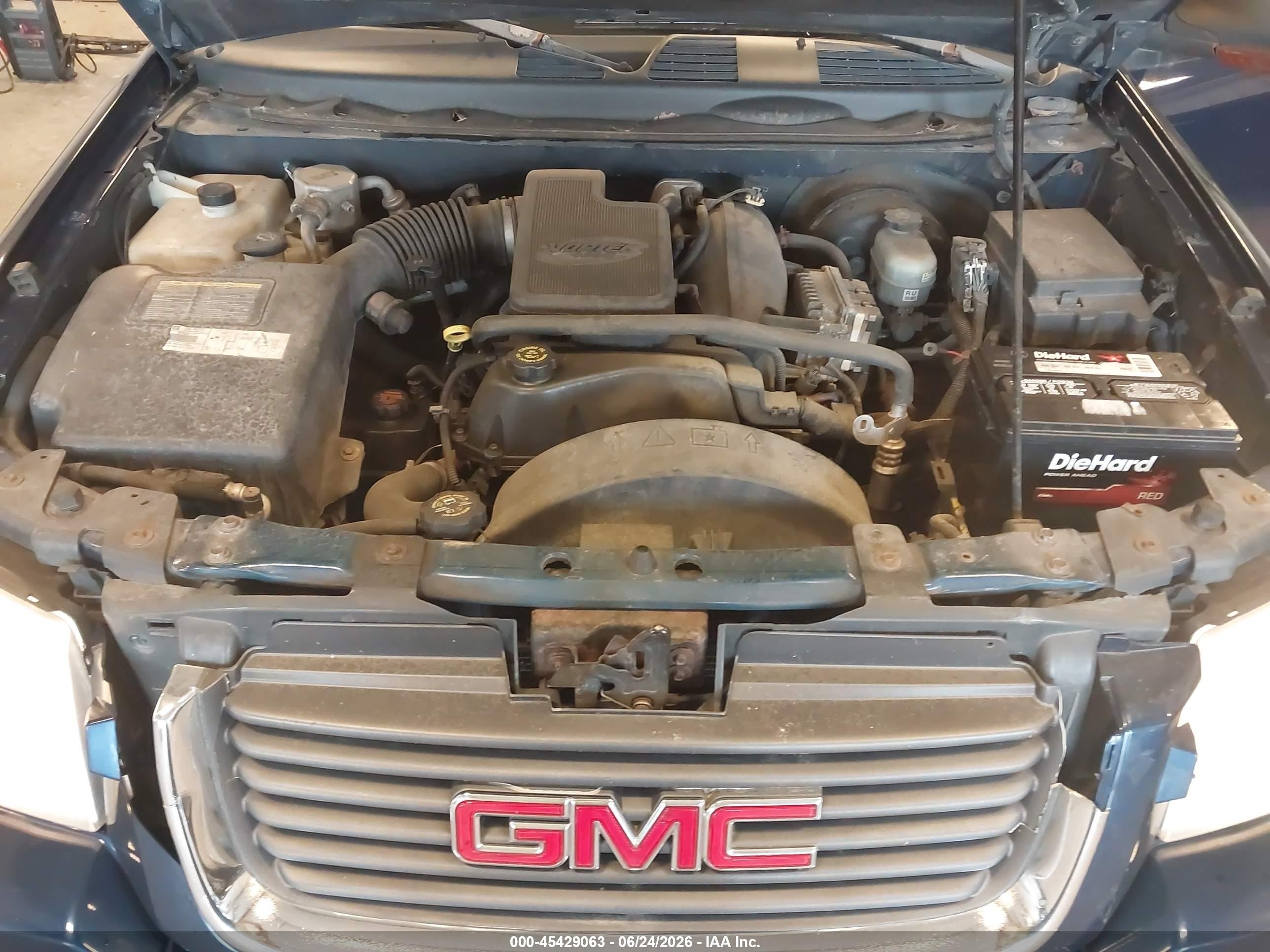 2002 Gmc Envoy Slt Blue vin: 1GKDT13S522369217