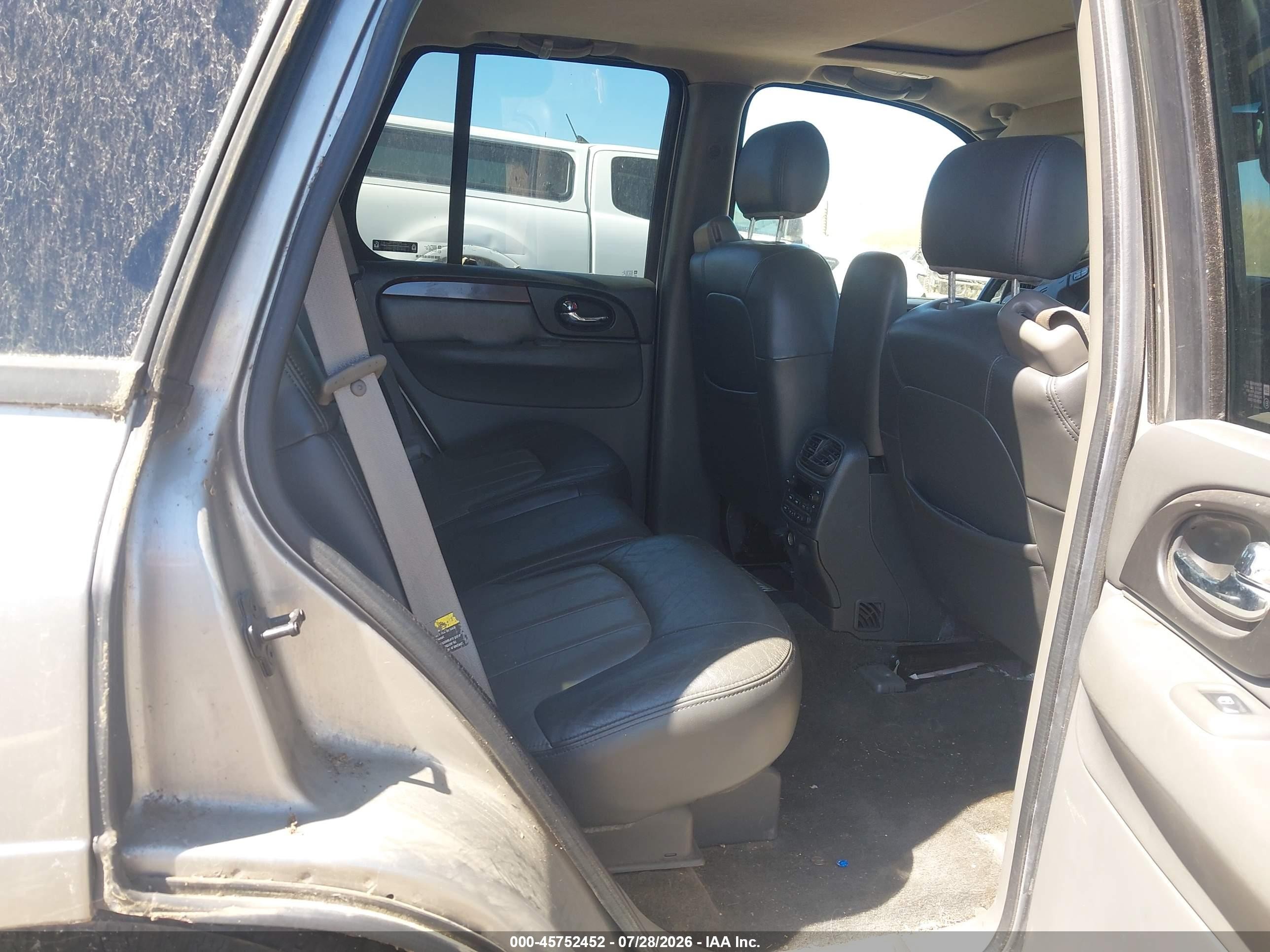 2002 Gmc Envoy   Gray vin: 1GKDT13S522378757