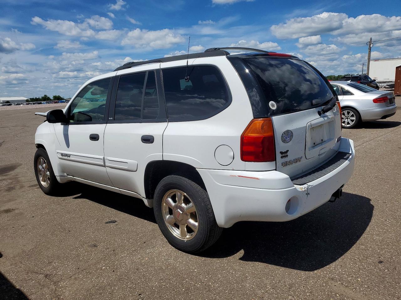 2002 Gmc Envoy White vin: 1GKDT13S522503370