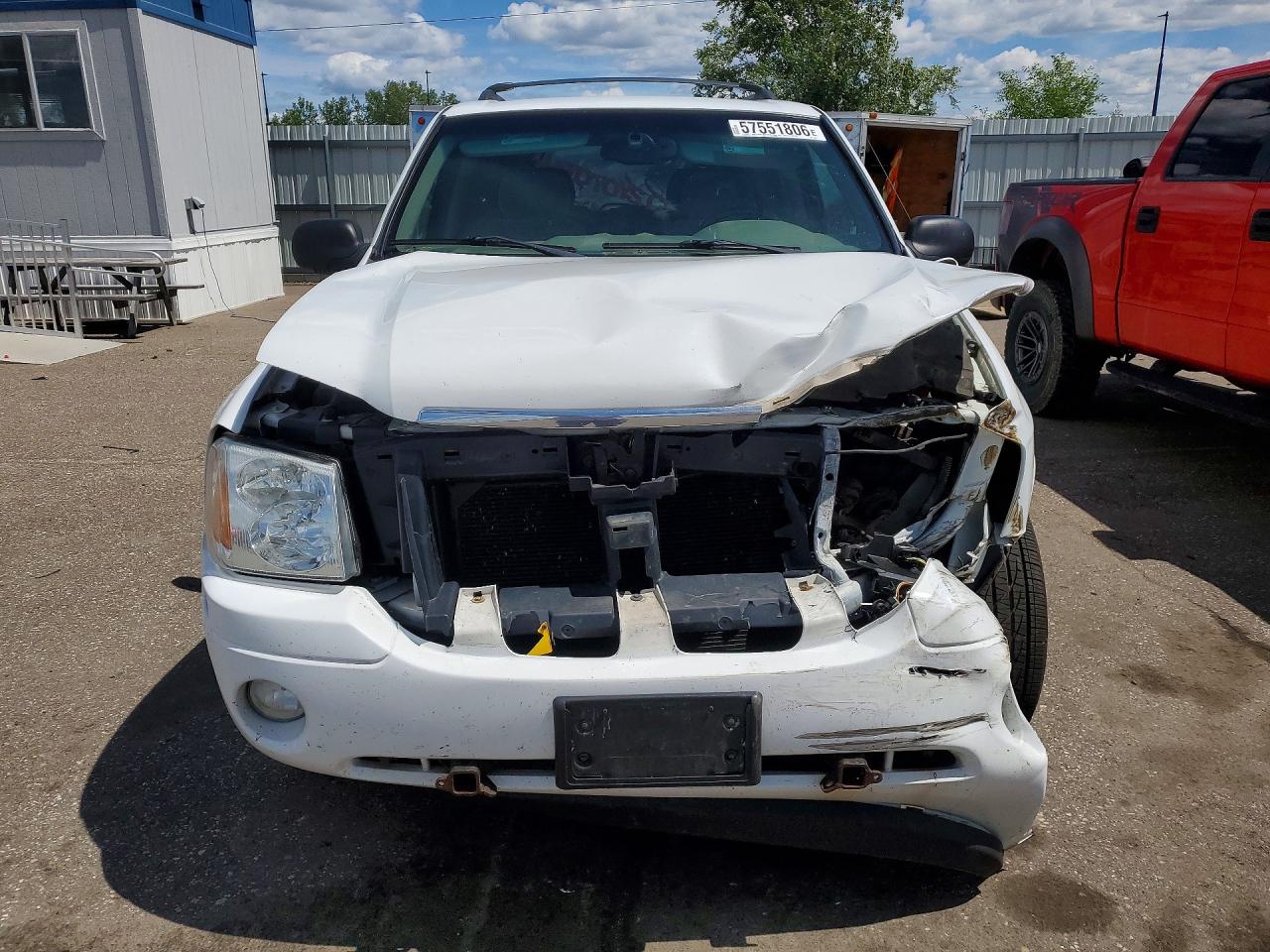 2002 Gmc Envoy White vin: 1GKDT13S522503370