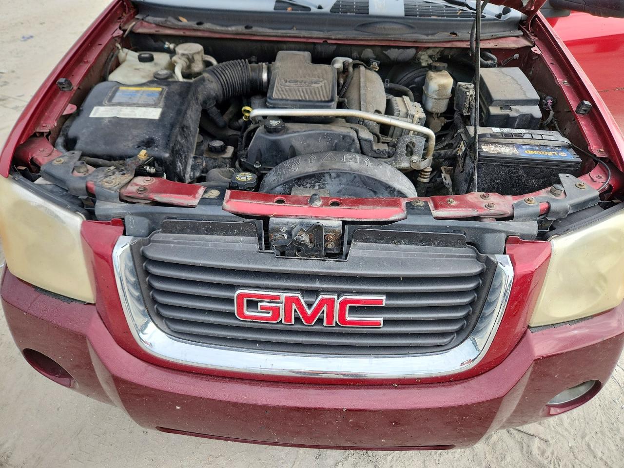 2004 Gmc Envoy Red vin: 1GKDT13S542253468