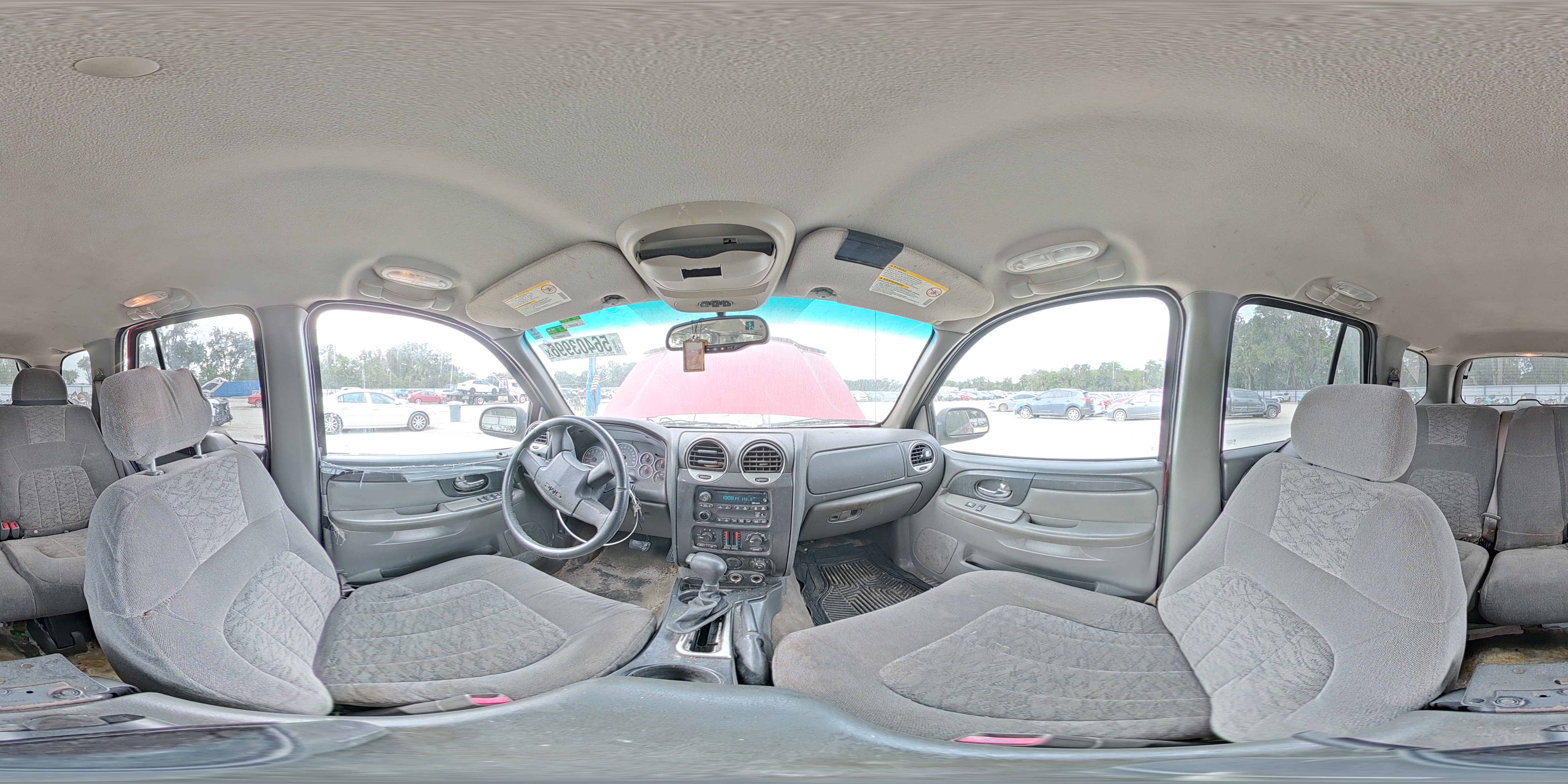 2004 Gmc Envoy Red vin: 1GKDT13S542253468