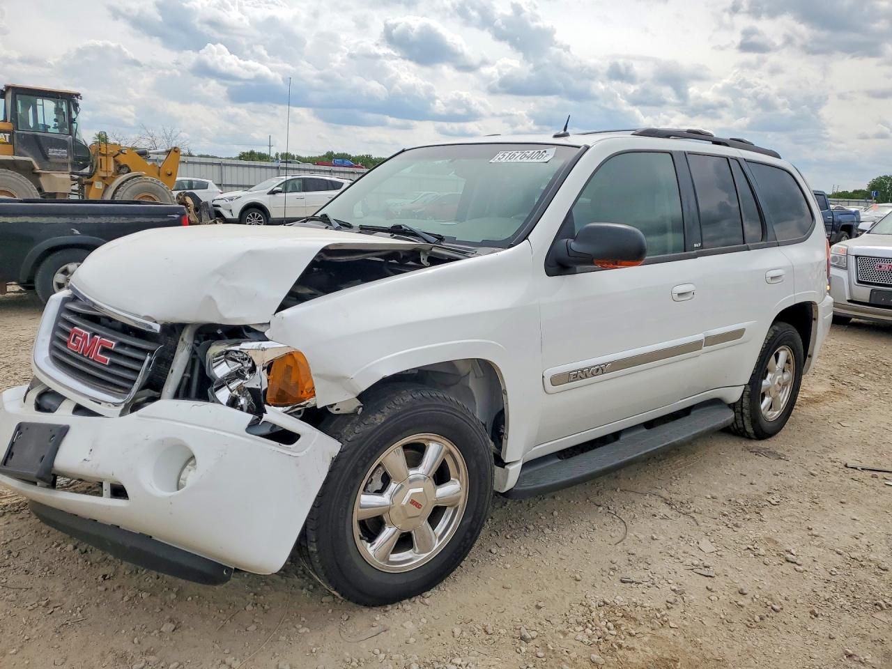 2004 Gmc Envoy Белый vin: 1GKDT13S542273607