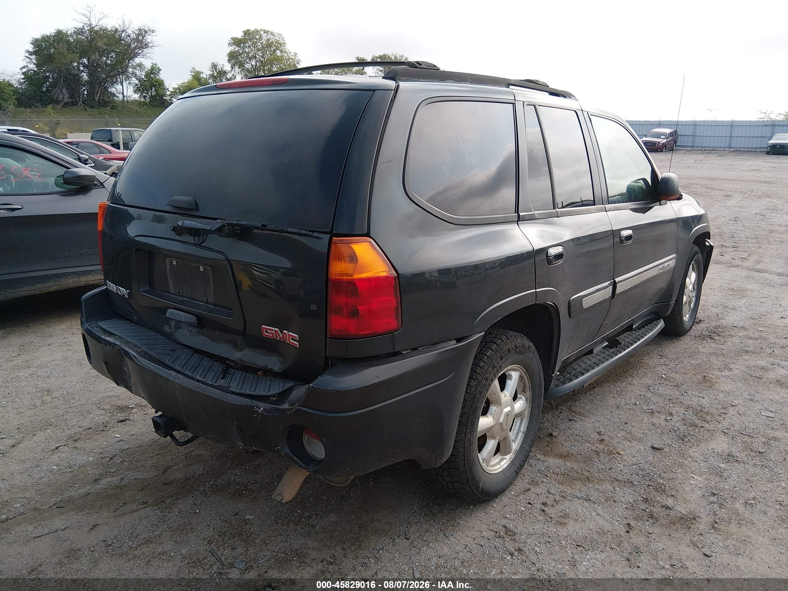 2005 Gmc Envoy Slt Black vin: 1GKDT13S552265086