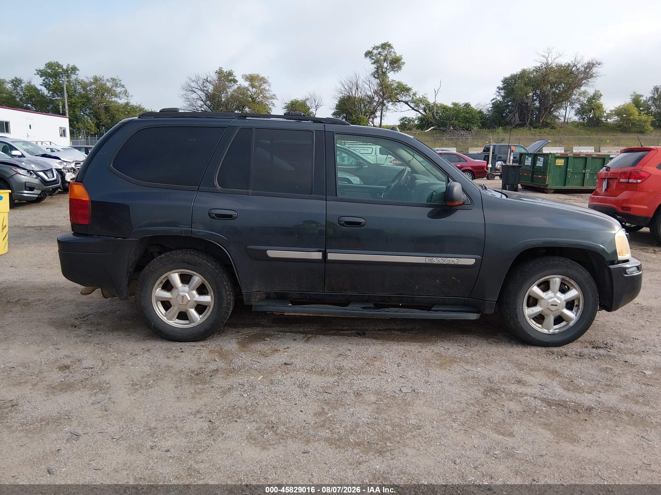 2005 Gmc Envoy Slt Black vin: 1GKDT13S552265086