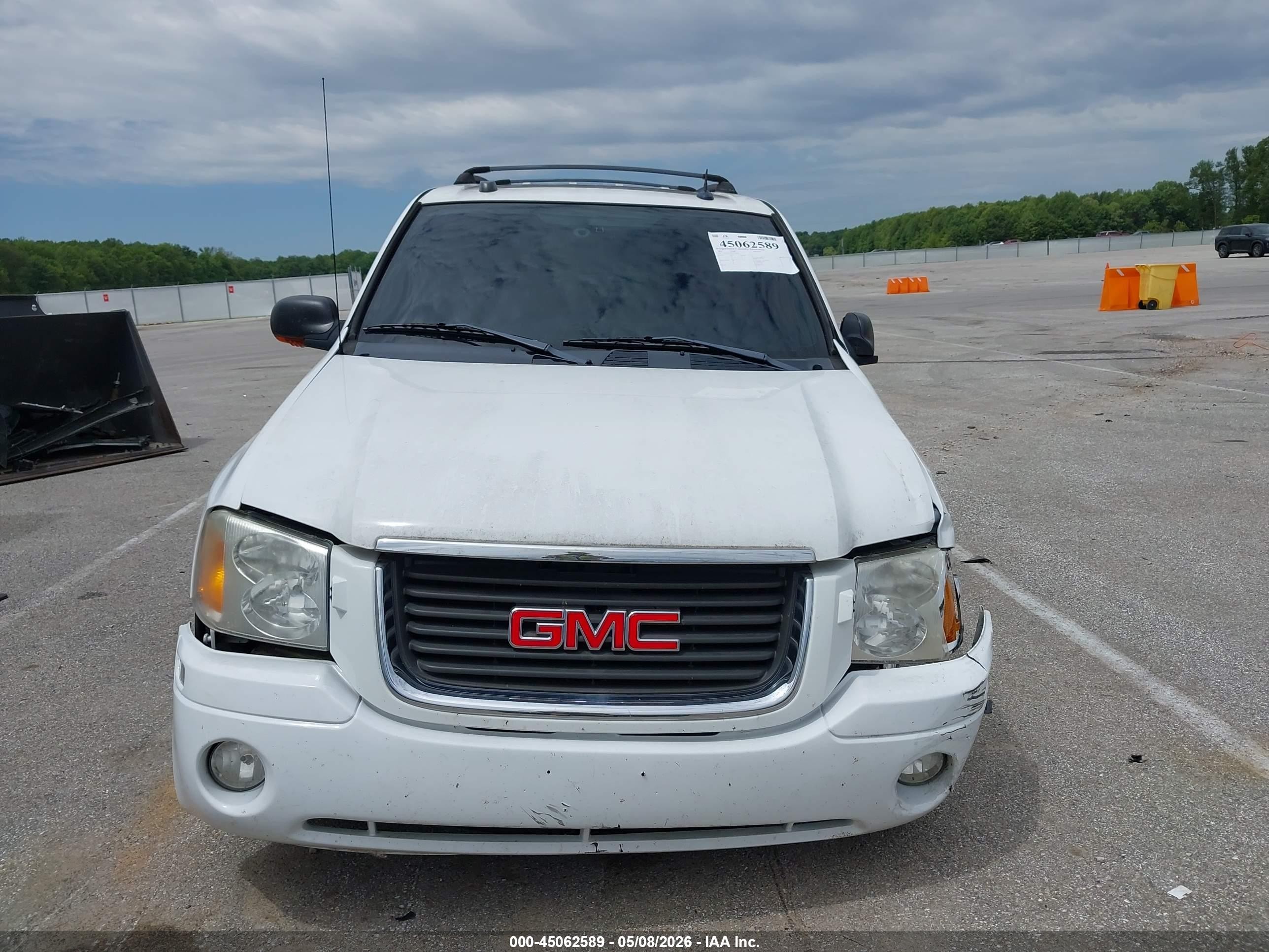 2005 Gmc Envoy Slt White vin: 1GKDT13S552310690