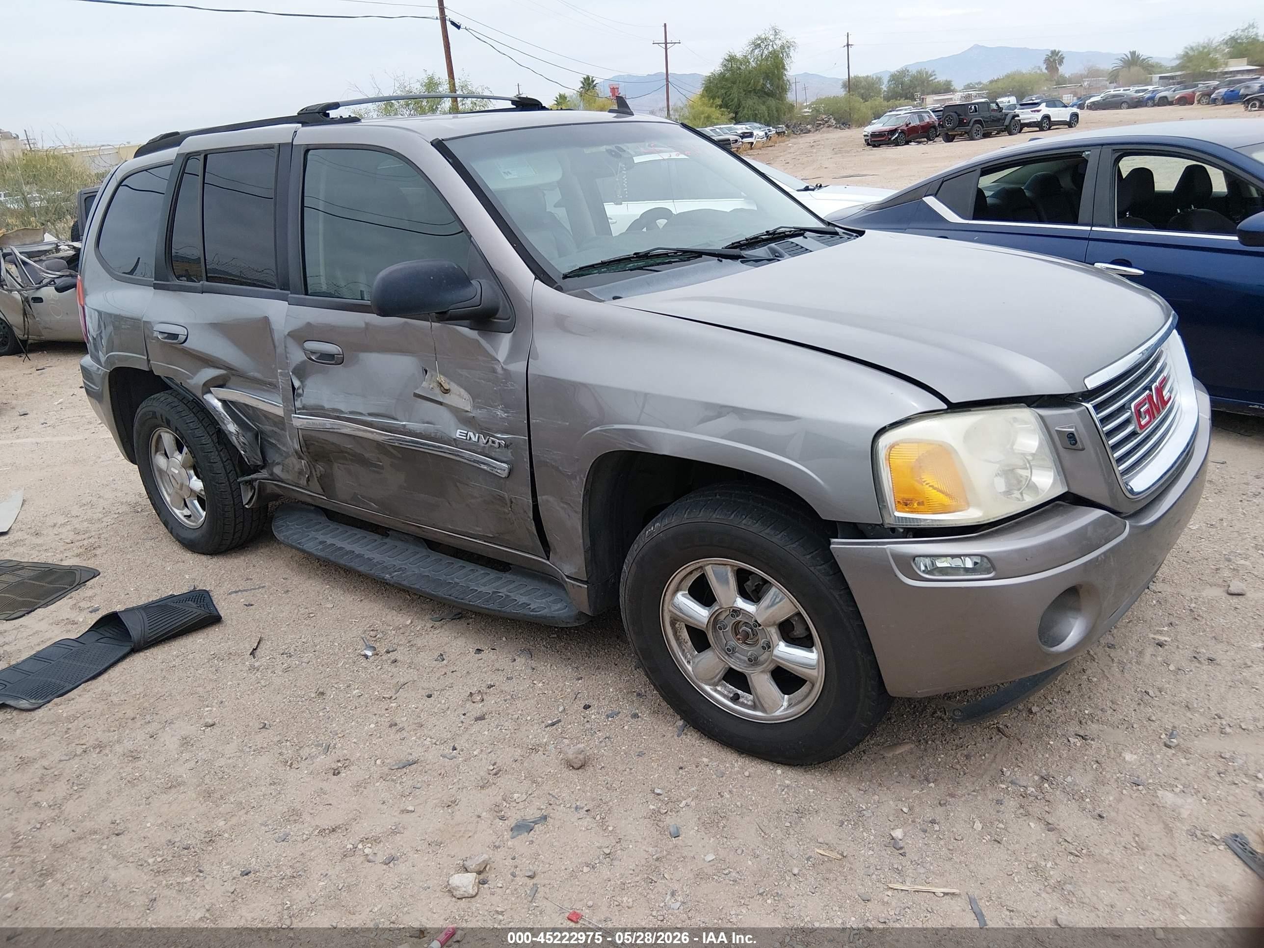 2006 Gmc Envoy Slt Серебряный vin: 1GKDT13S562182212